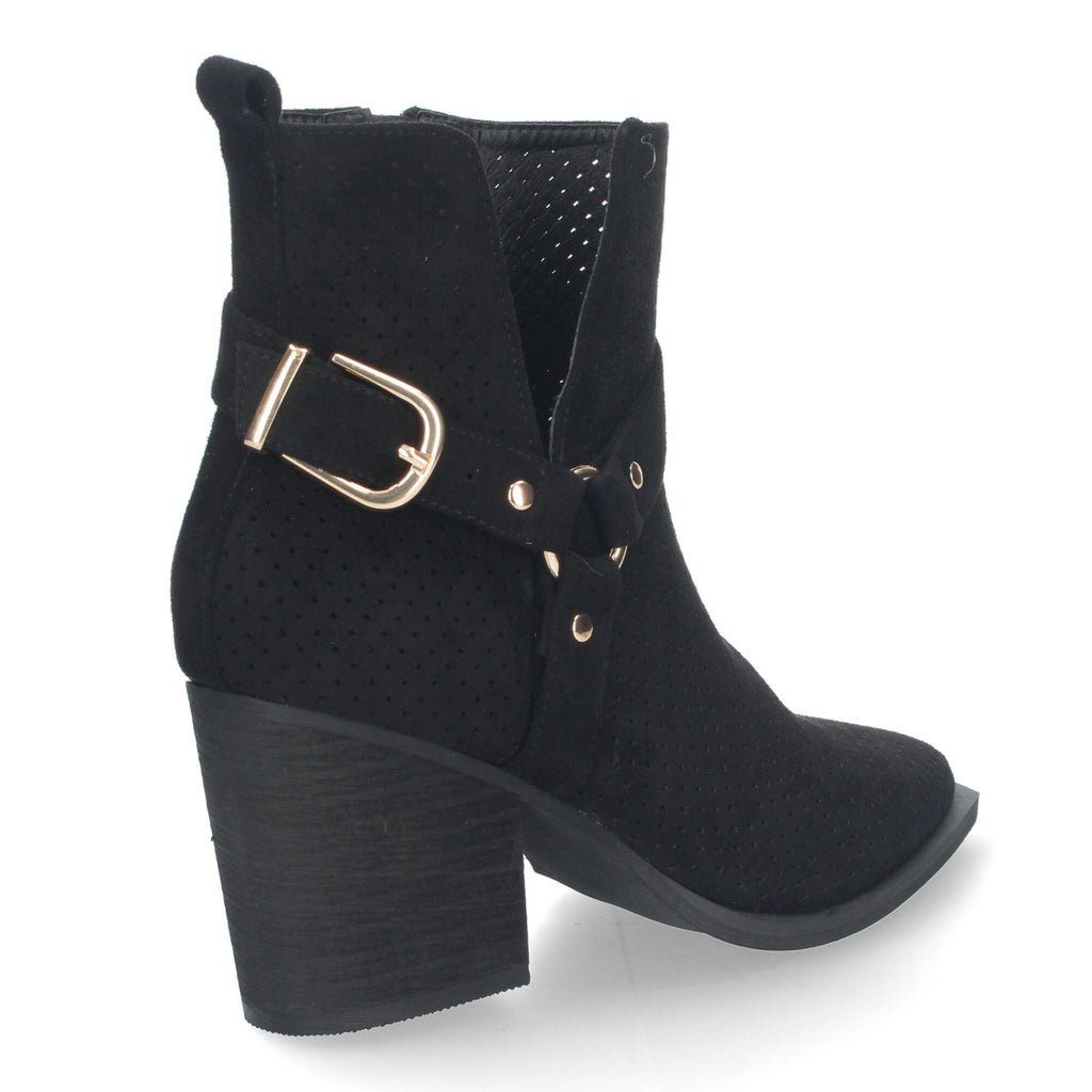 Botines de Mujer con Tacón Campero Elegantes