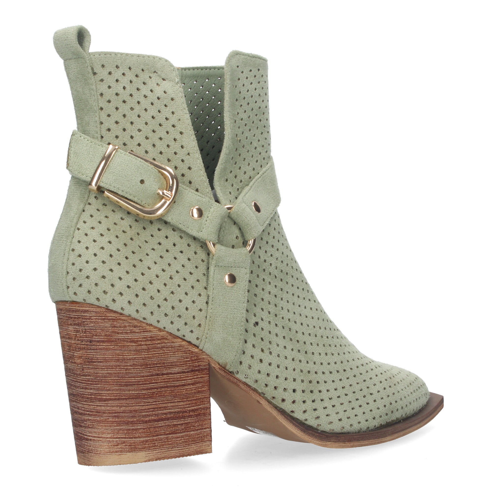 Botines de Mujer con Tacón Campero Elegantes
