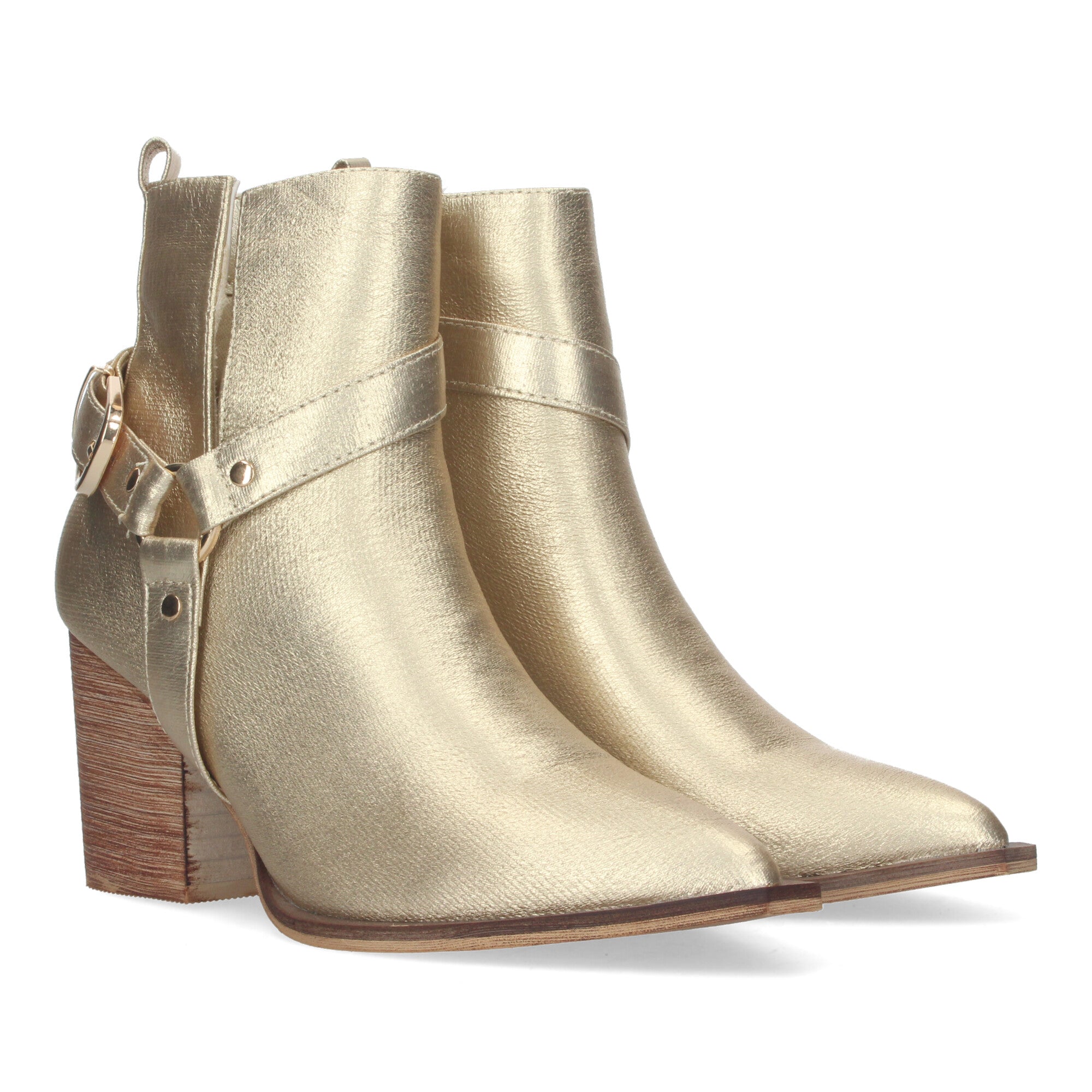 Botines de Mujer con Tacón Campero Elegantes