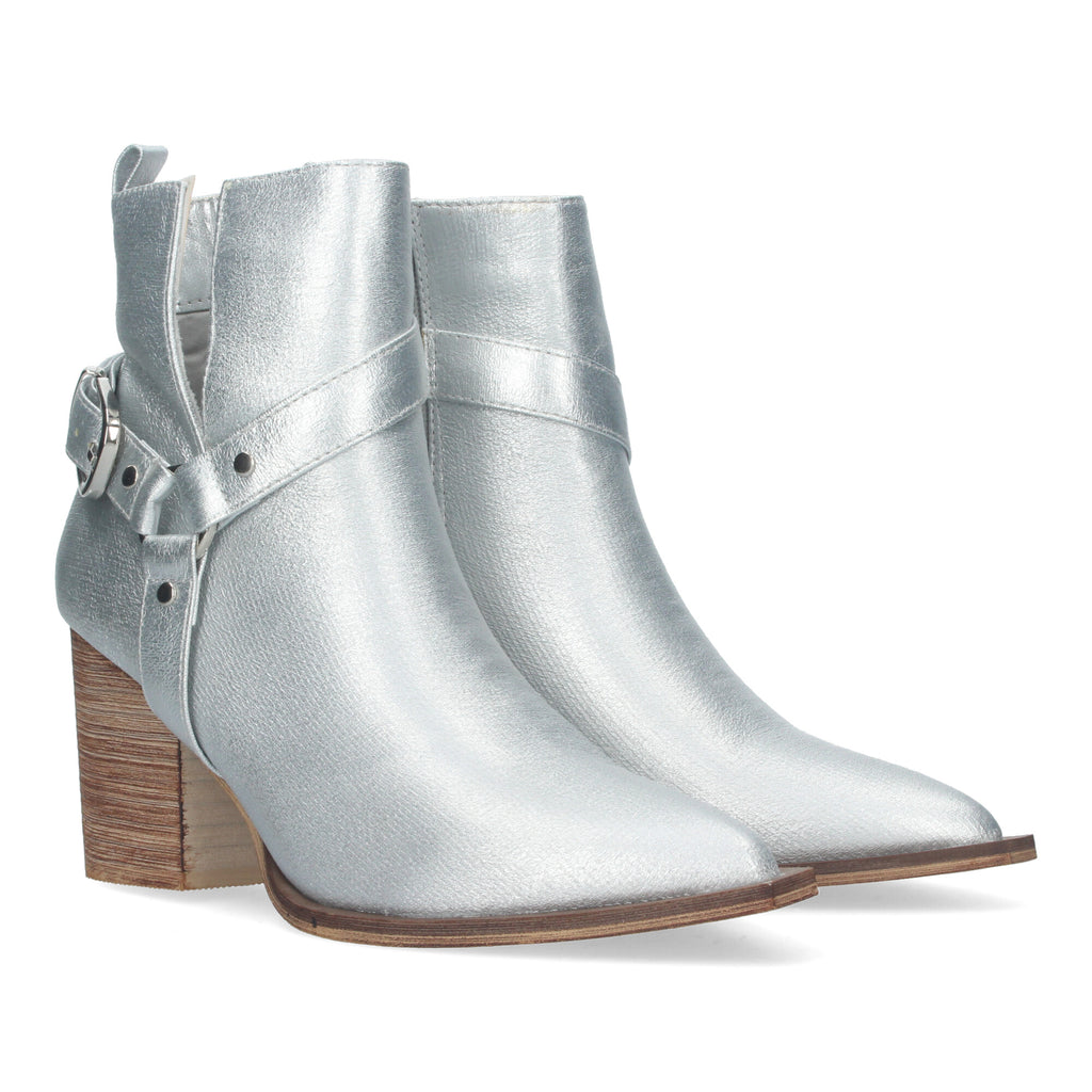 Botines de Mujer con Tacón Campero Elegantes