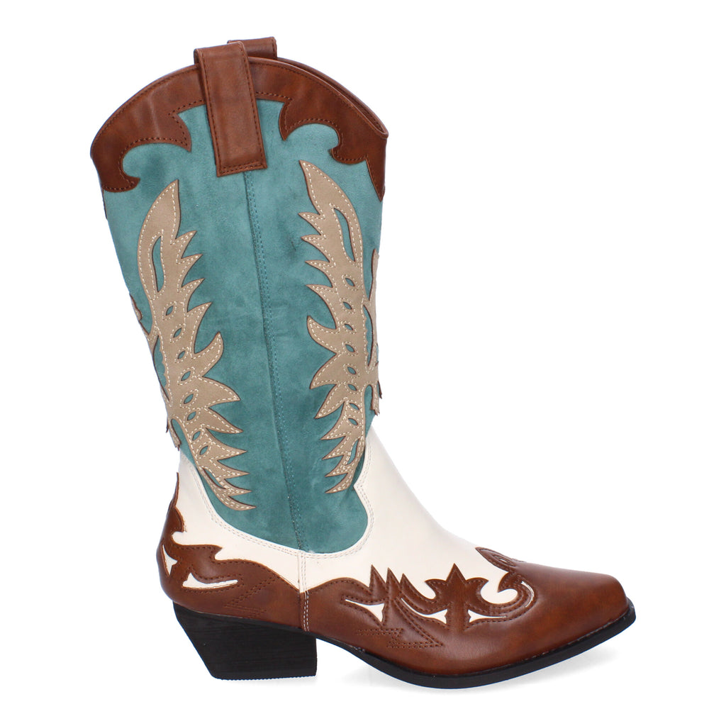 Botas Cowboy para Mujer Cómodas y Elegantes con Detalles en la Caña