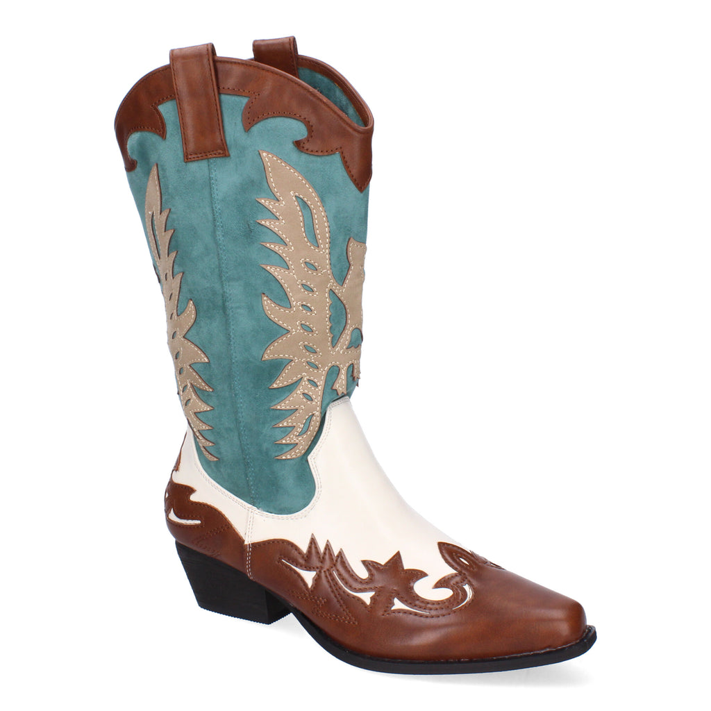 Botas Cowboy para Mujer Cómodas y Elegantes con Detalles en la Caña