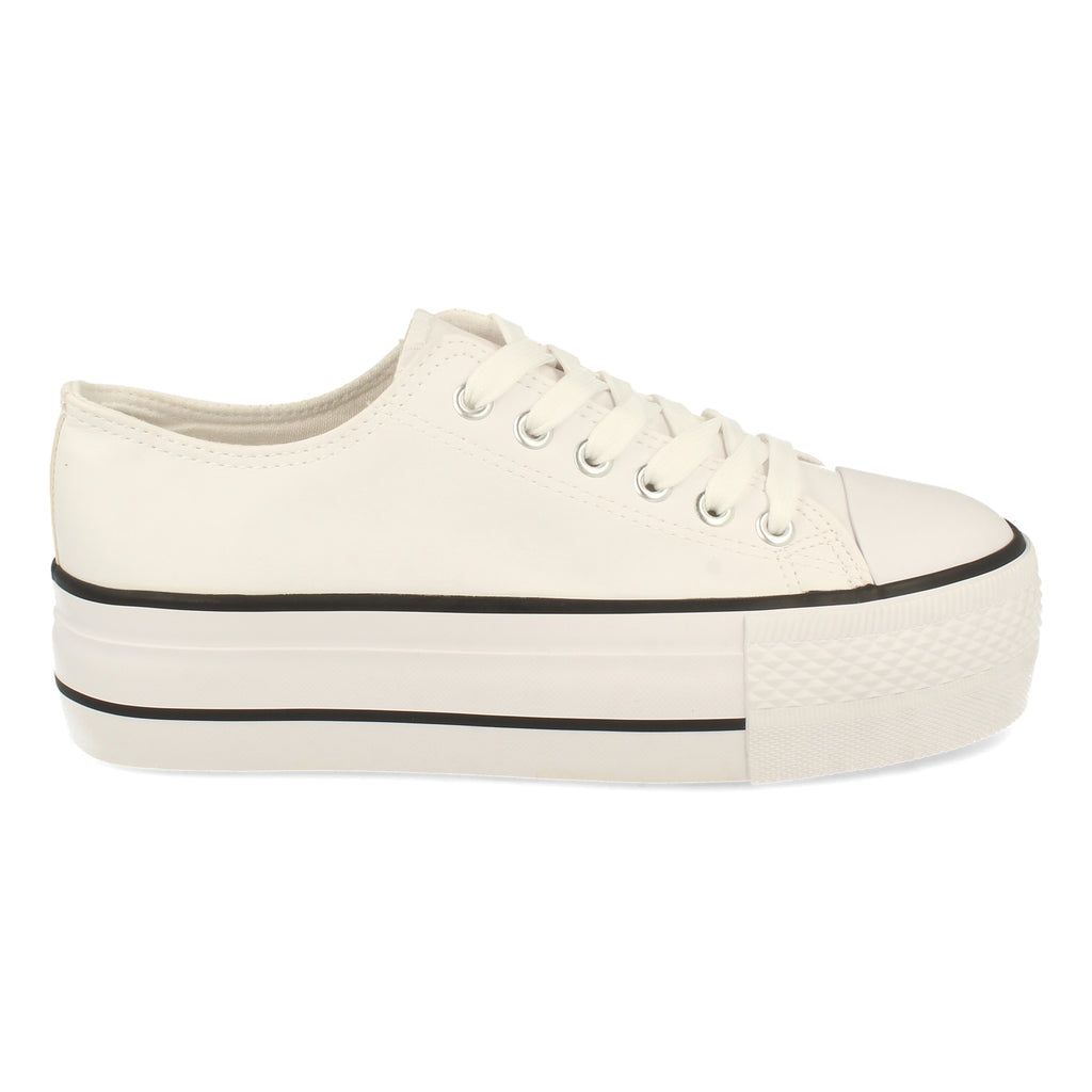 Zapatilla  Bamba Casual con Plataforma Comodas para Mujer