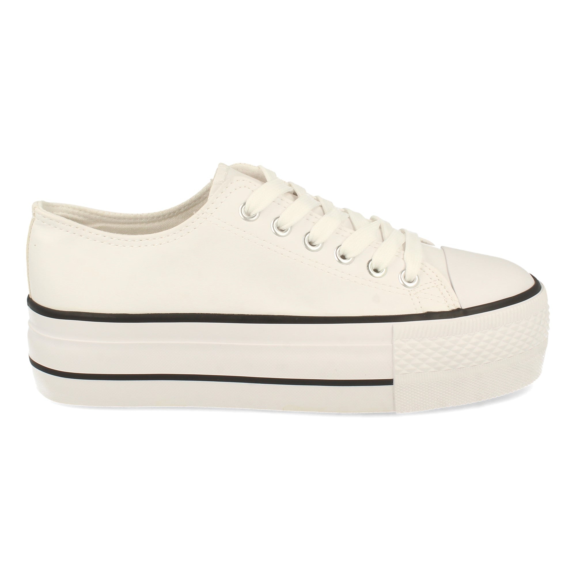 Zapatilla  Bamba Casual con Plataforma Comodas para Mujer