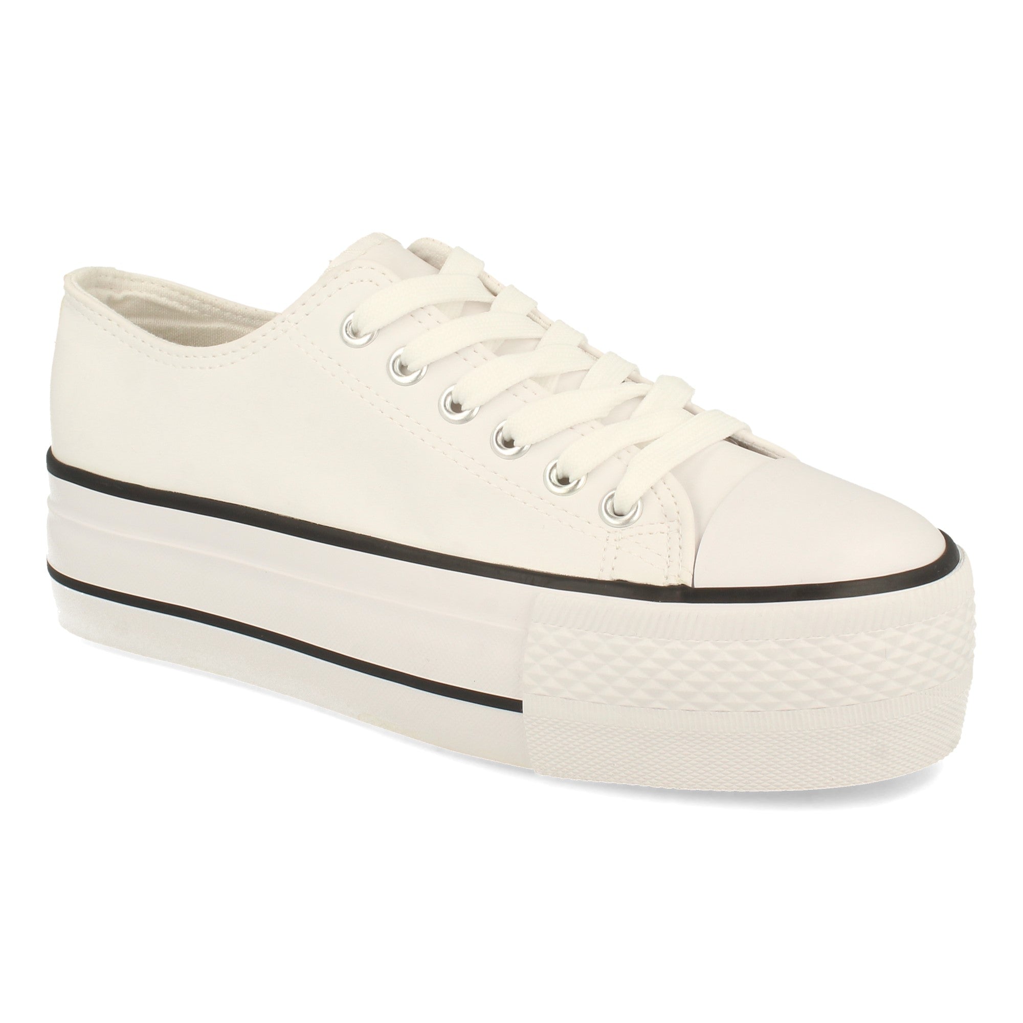 Zapatilla  Bamba Casual con Plataforma Comodas para Mujer
