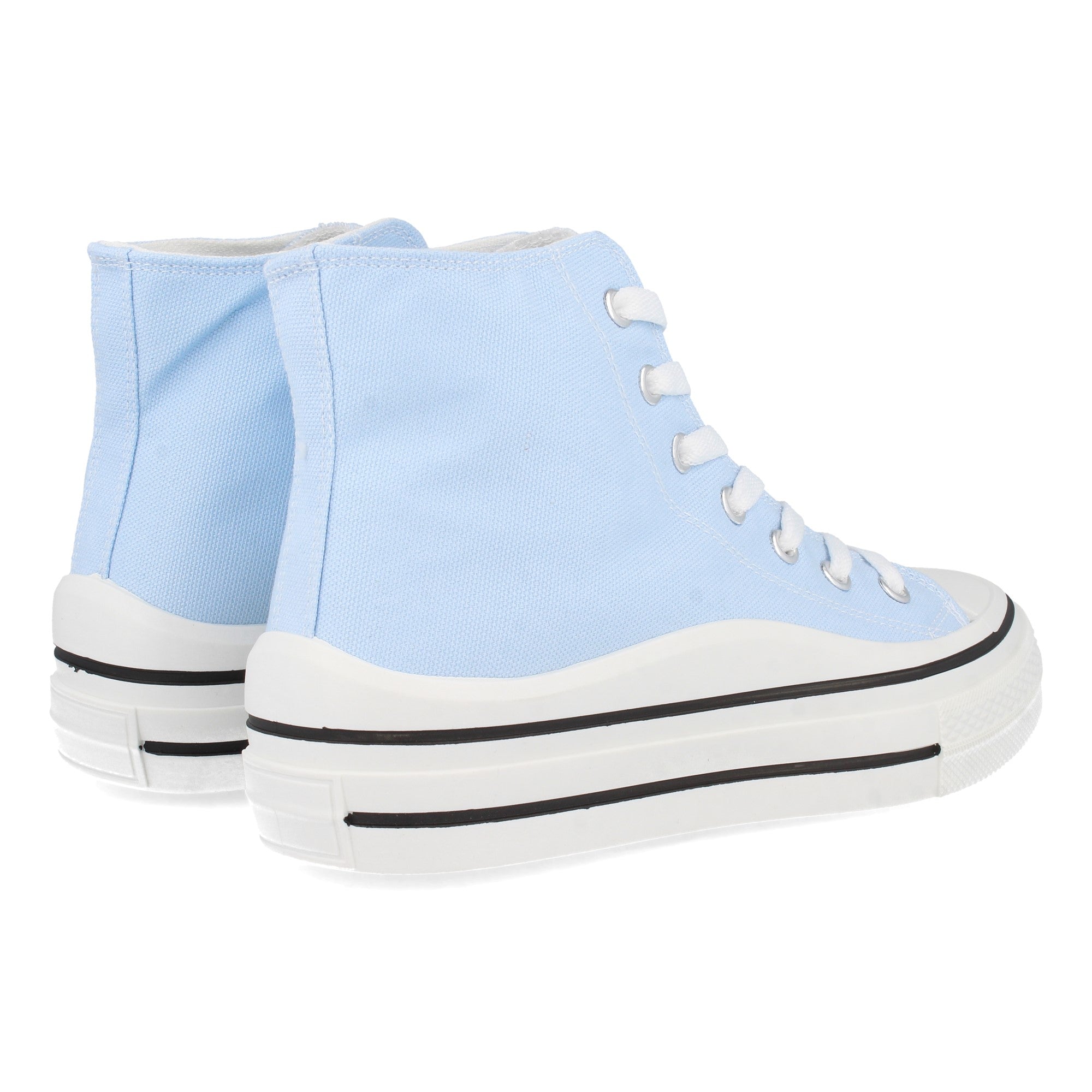 Zapatilla Bamba Abotinada Plana para Mujer