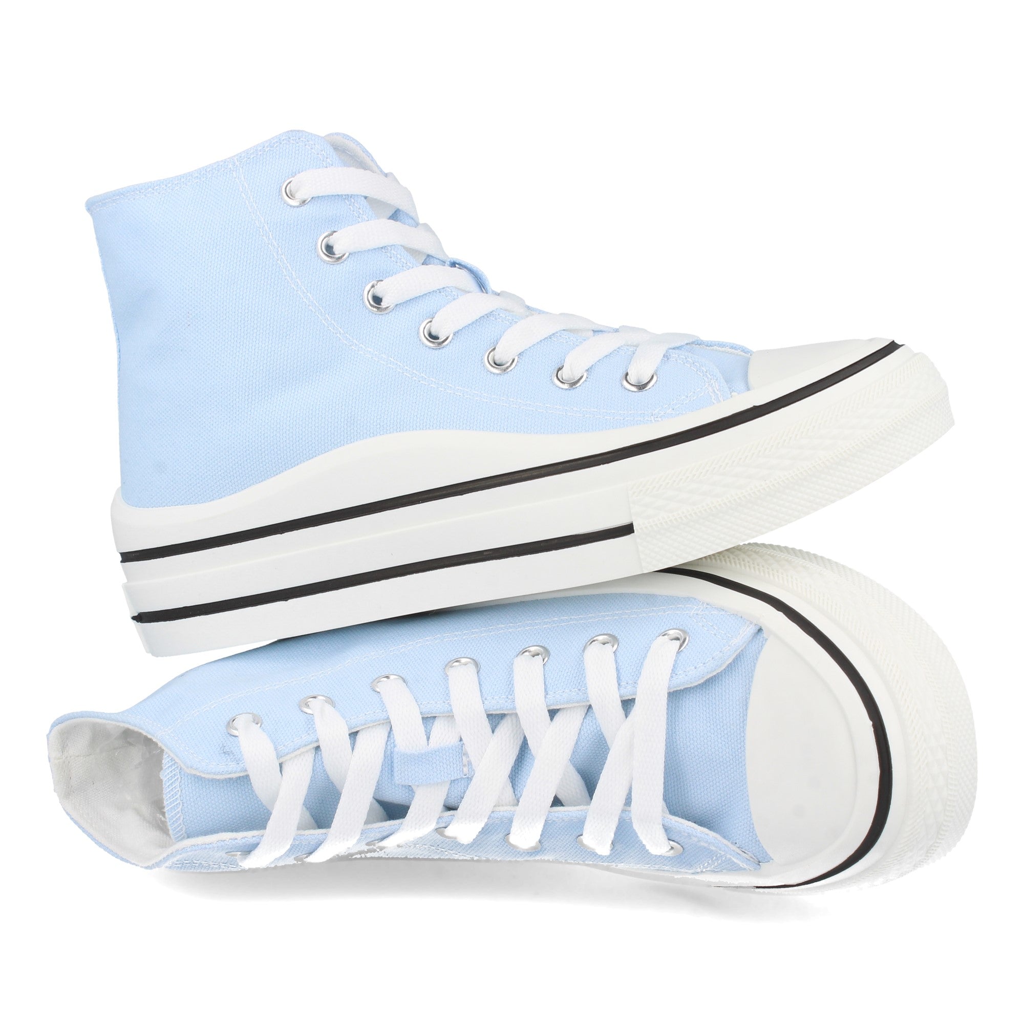 Zapatilla Bamba Abotinada Plana para Mujer