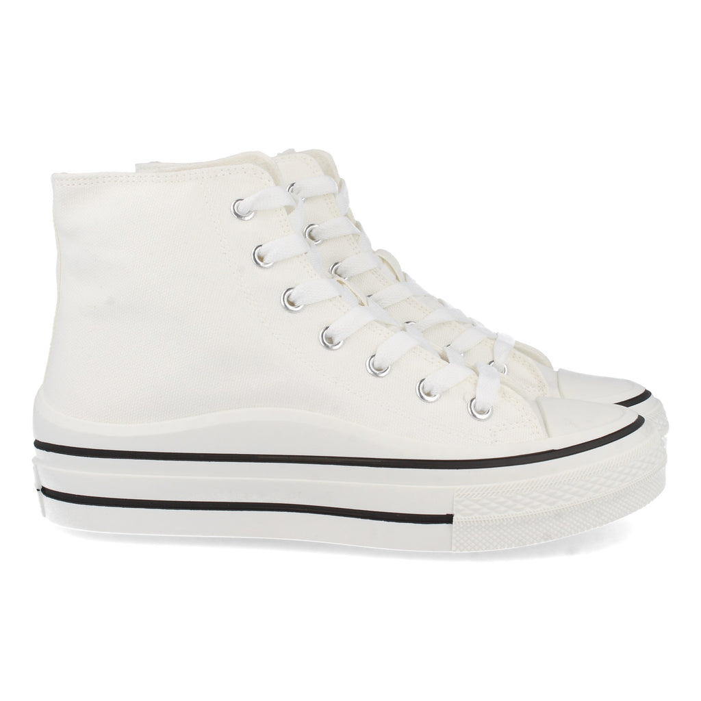 Zapatilla Bamba Abotinada Plana para Mujer