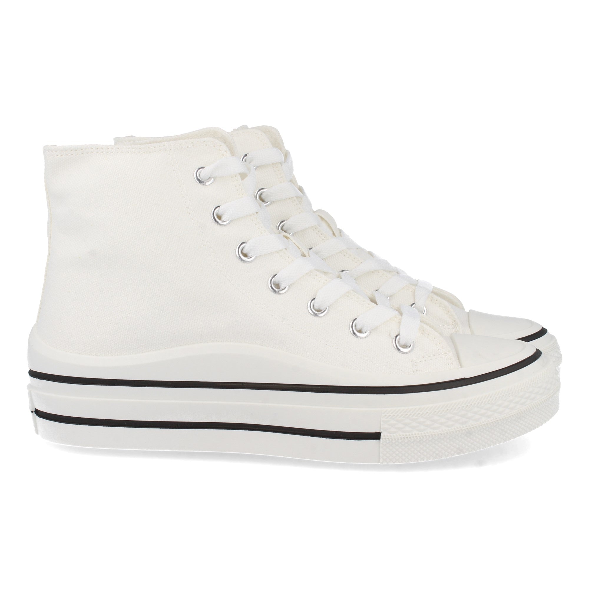 Zapatilla Bamba Abotinada Plana para Mujer