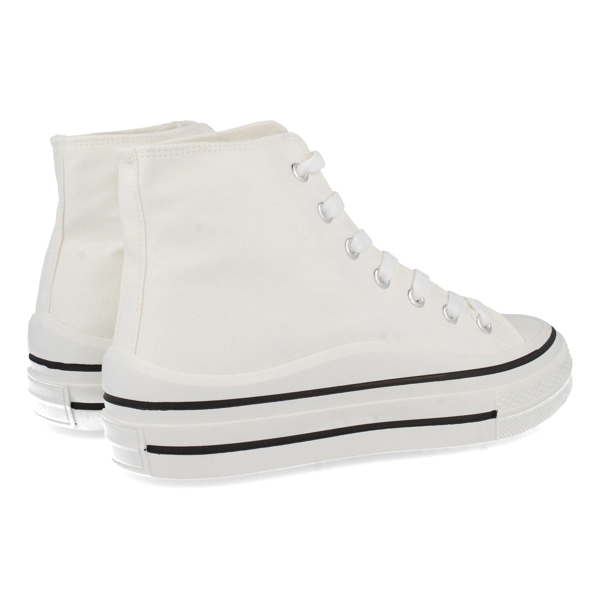 Zapatilla Bamba Abotinada Plana para Mujer