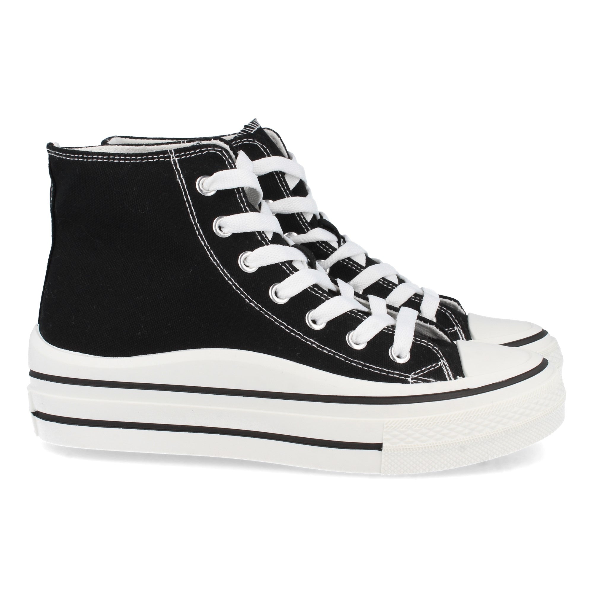 Zapatilla Bamba Abotinada Plana para Mujer