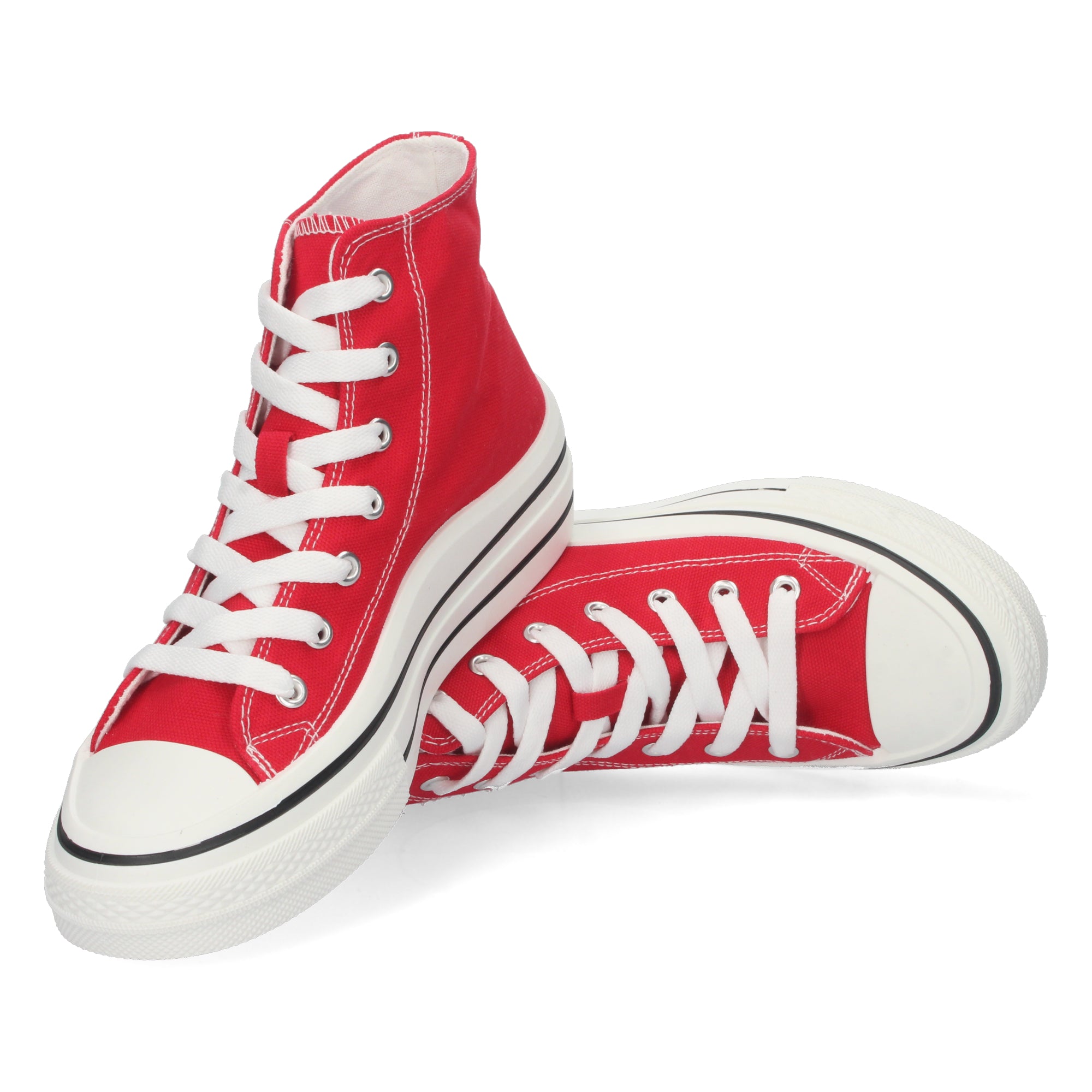 Zapatilla Bamba Abotinada Plana para Mujer