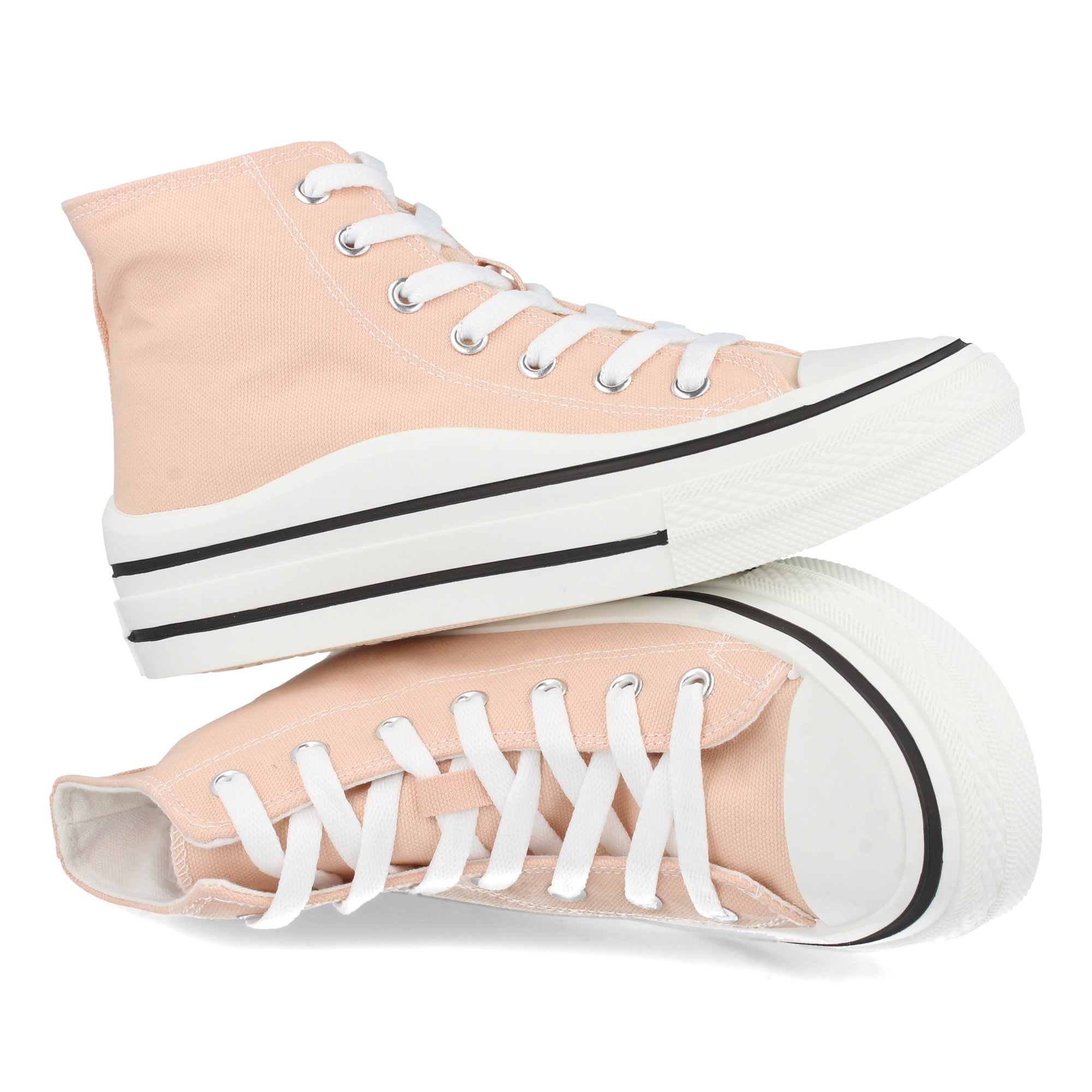 Zapatilla Bamba Abotinada Plana para Mujer