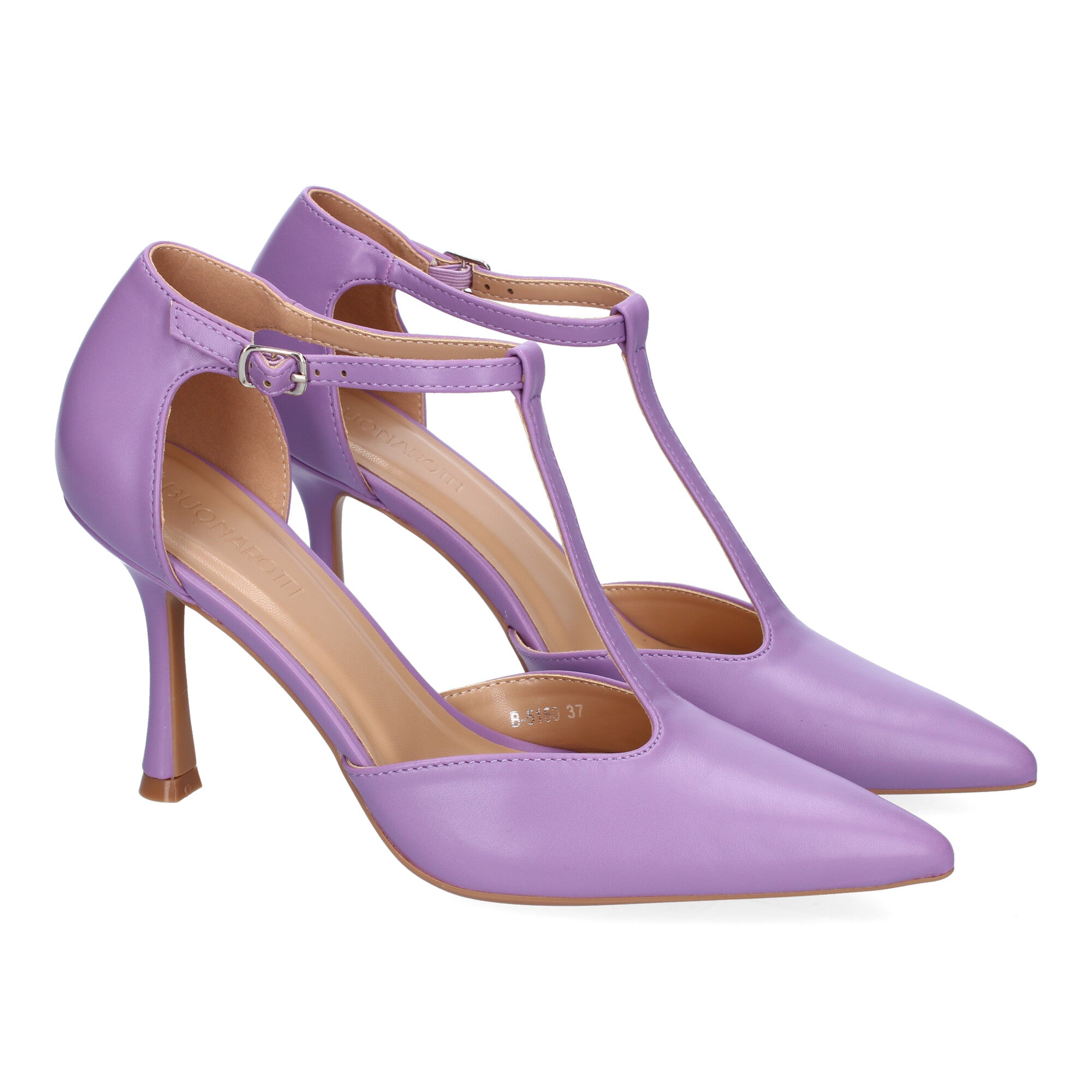 Zapato Lila de Salon Elegante Y Moderno de Tacon  Fino  Y Punta Fina para Mujer