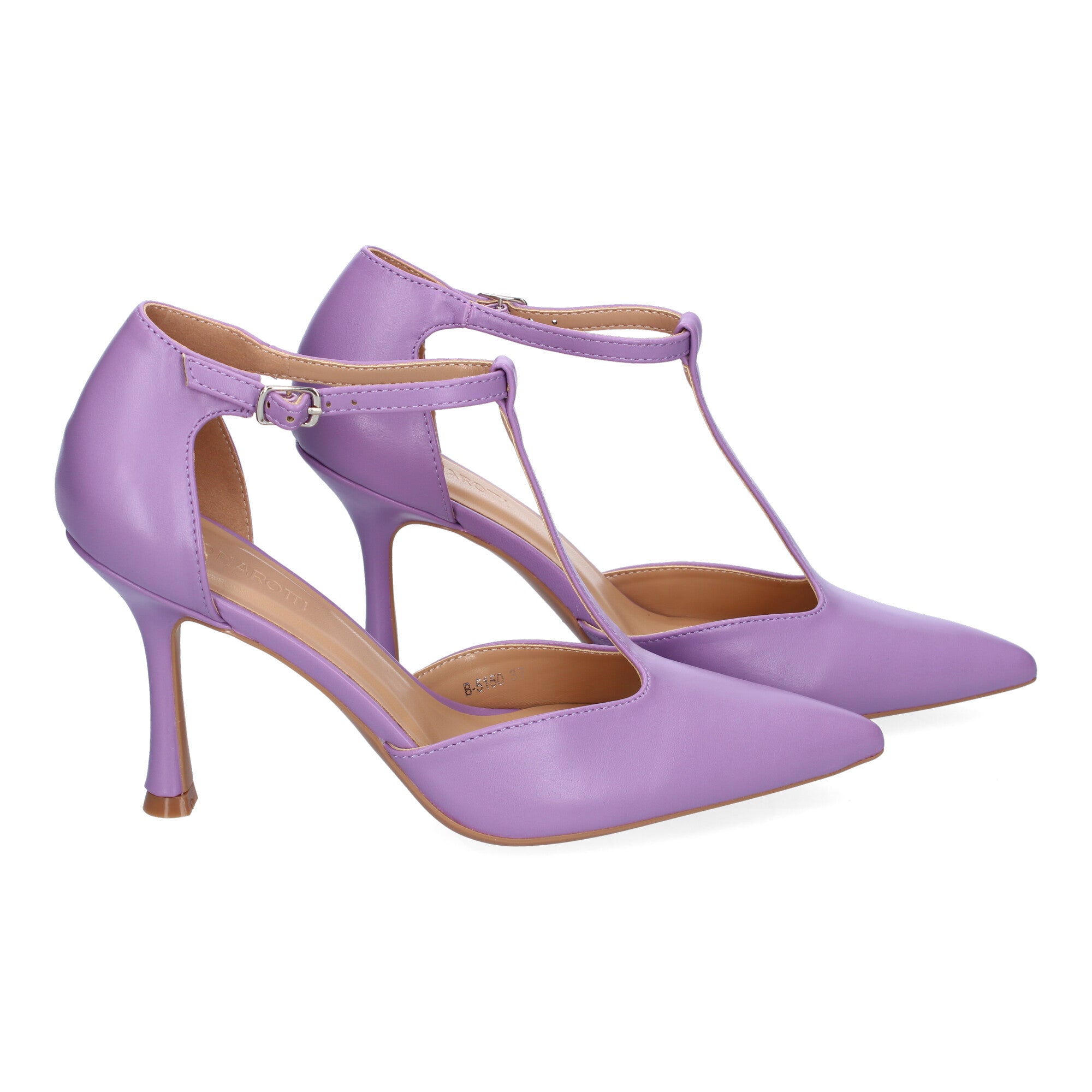 Zapato Lila de Salon Elegante Y Moderno de Tacon  Fino  Y Punta Fina para Mujer