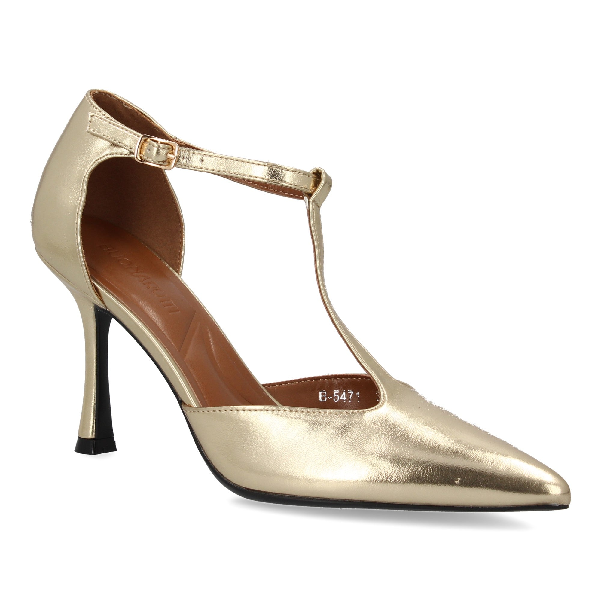 Stiletto de Mujer Tacón Fino Animal Print Serpiente Correa al Tobillo