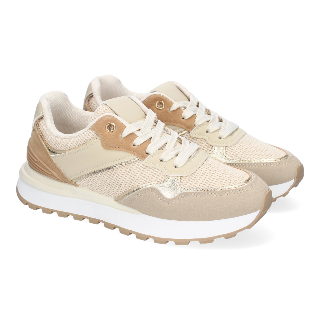 Zapatillas Bicolor Casual Para Mujer
