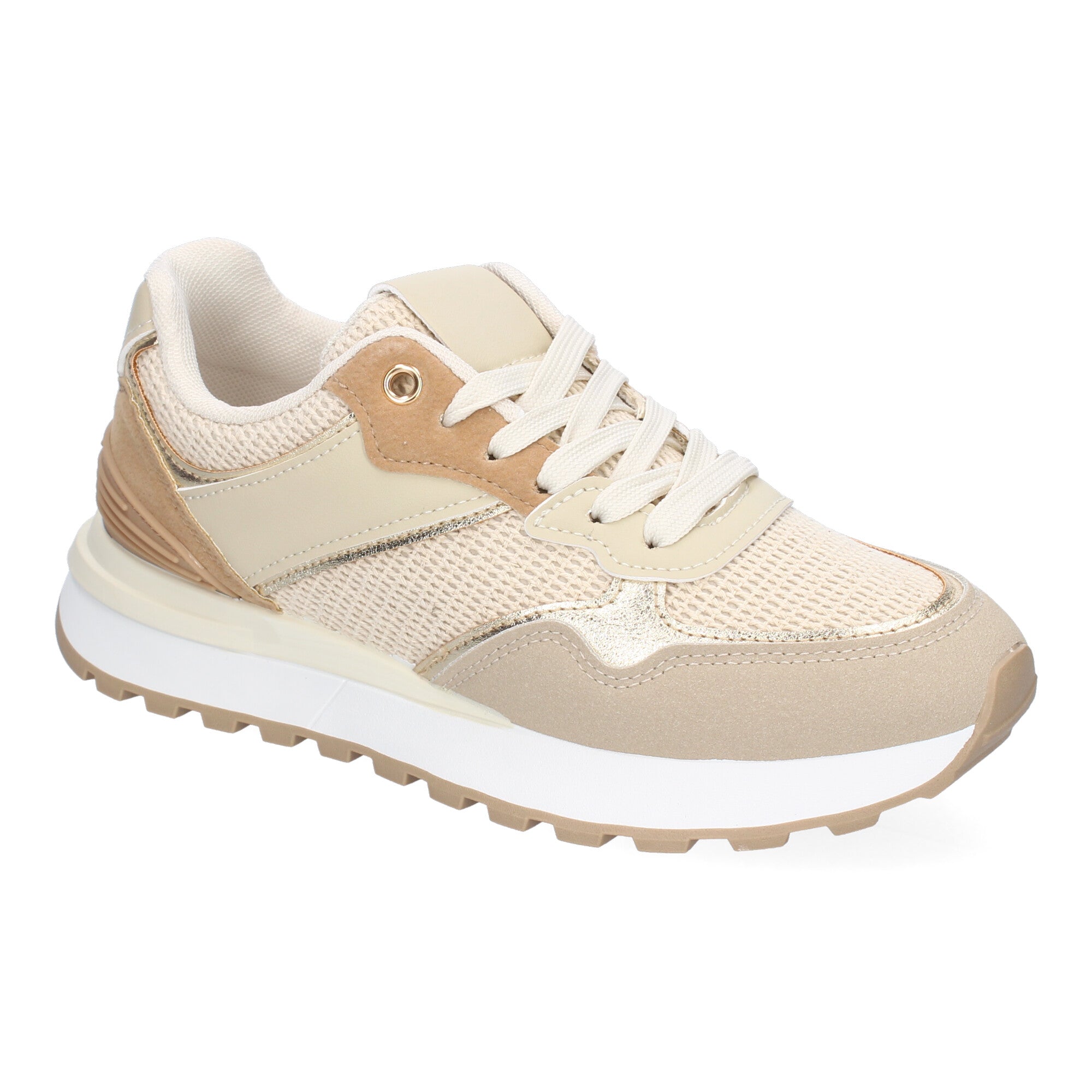 Zapatillas Bicolor Casual Para Mujer