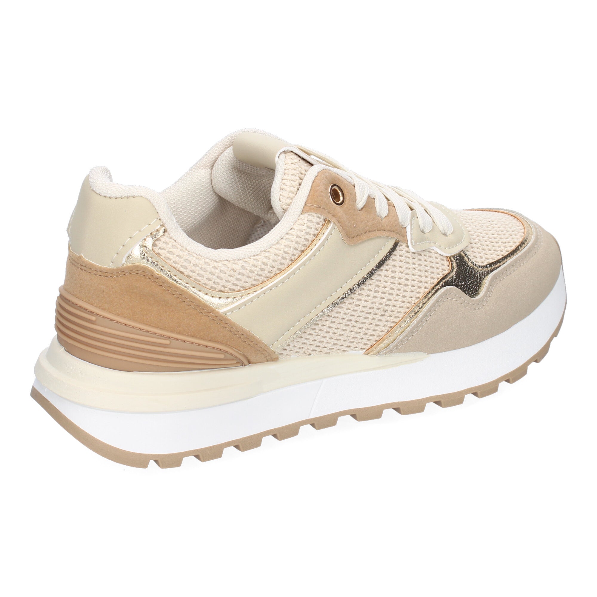 Zapatillas Bicolor Casual Para Mujer
