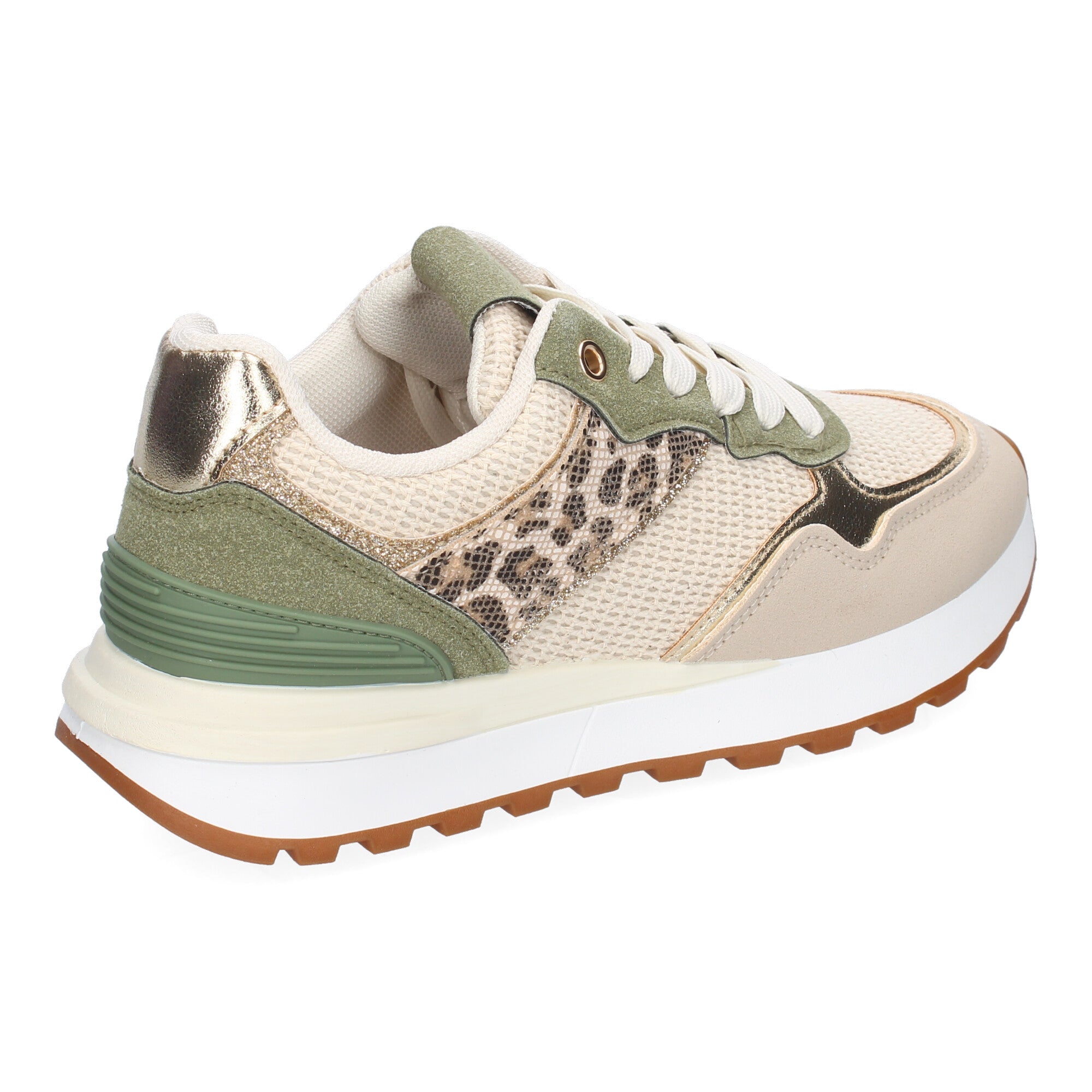 Zapatillas Bicolor Casual Para Mujer