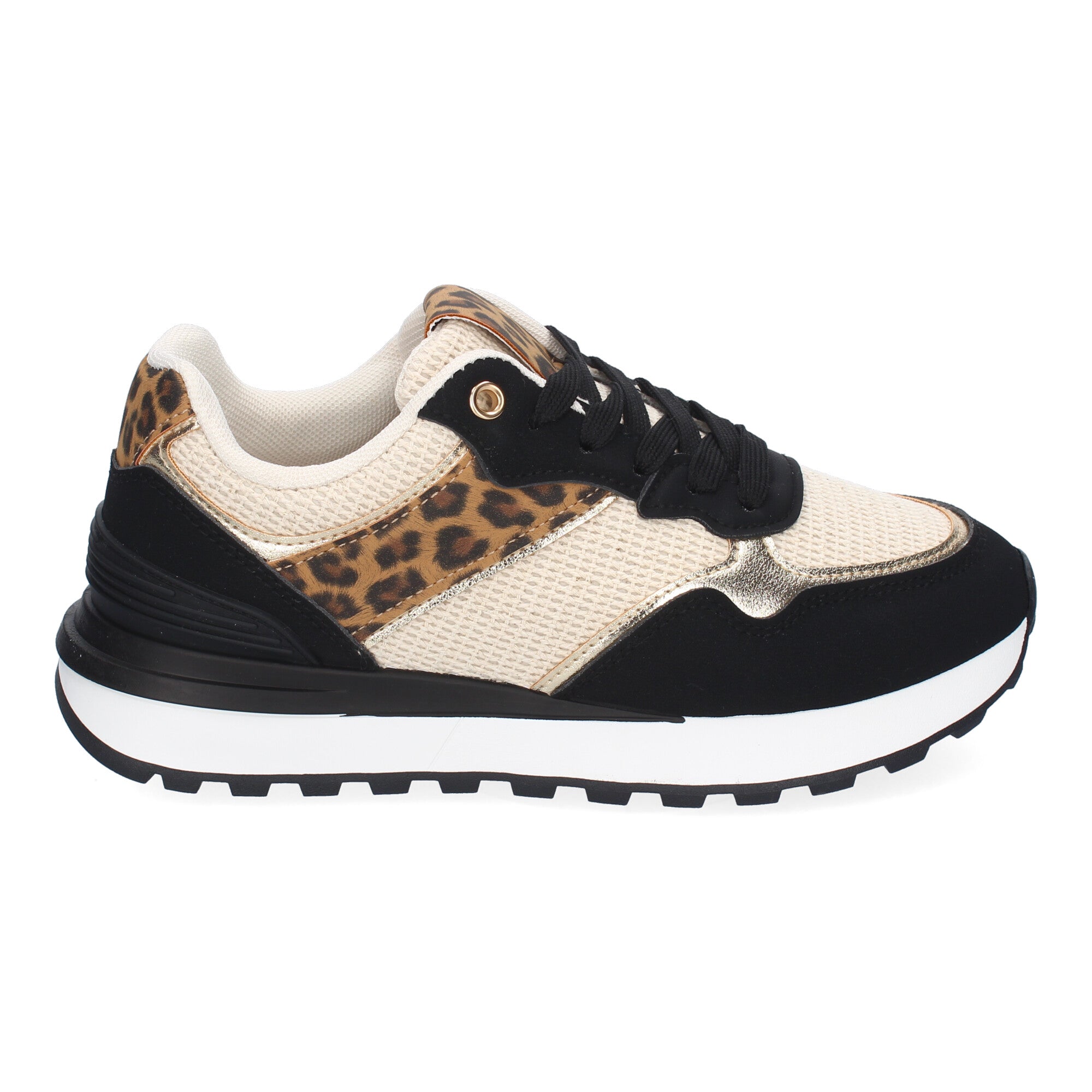 Zapatillas Bicolor Casual Para Mujer