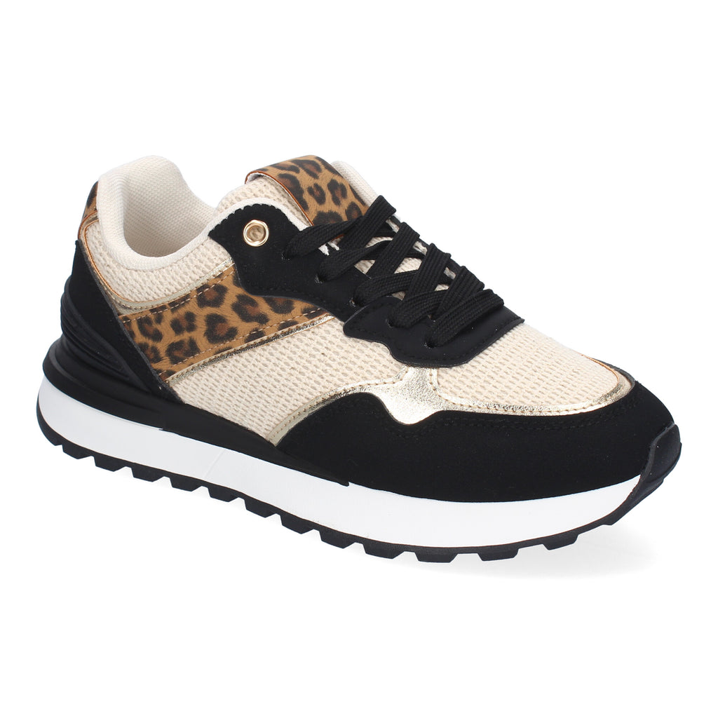 Zapatillas Bicolor Casual Para Mujer