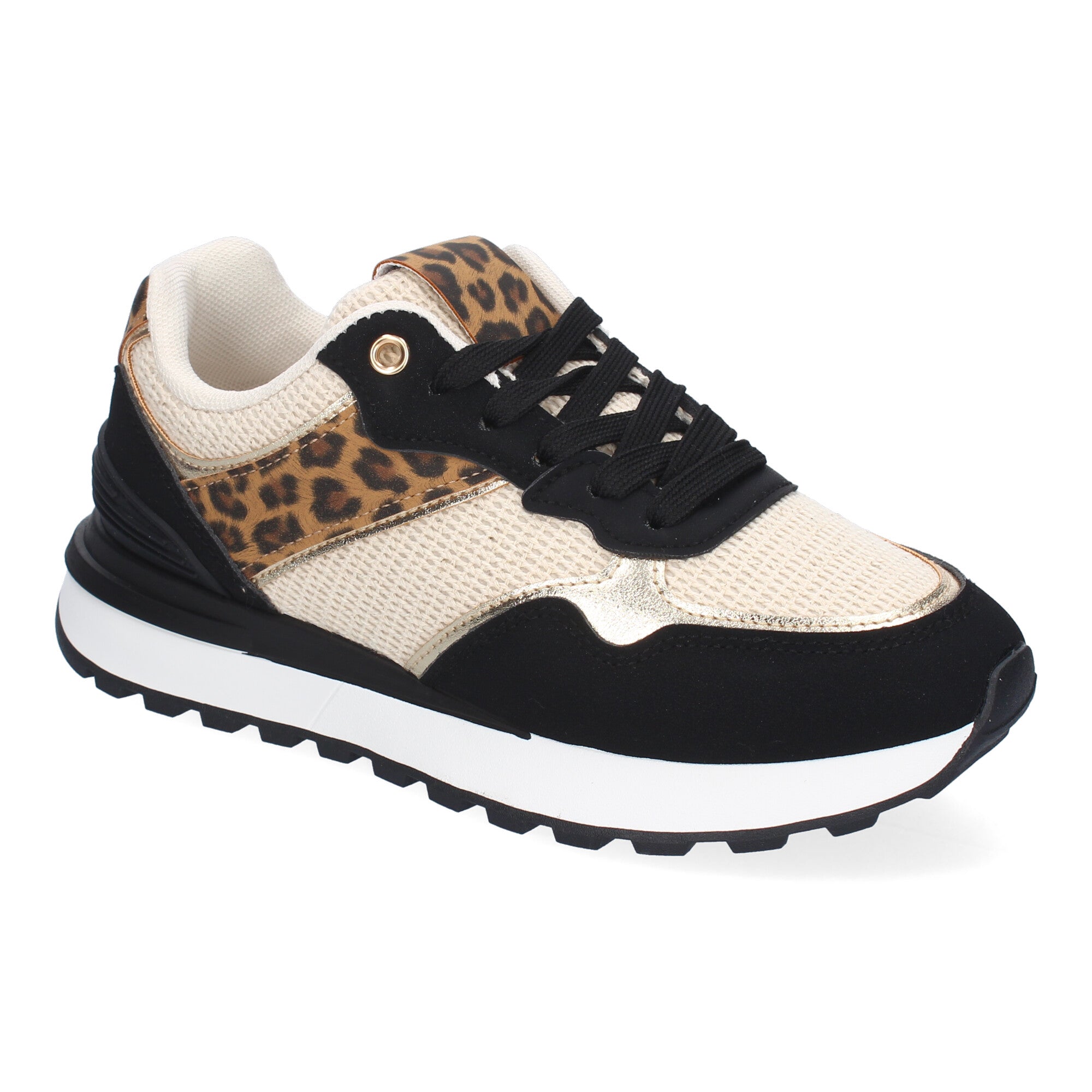 Zapatillas Bicolor Casual Para Mujer