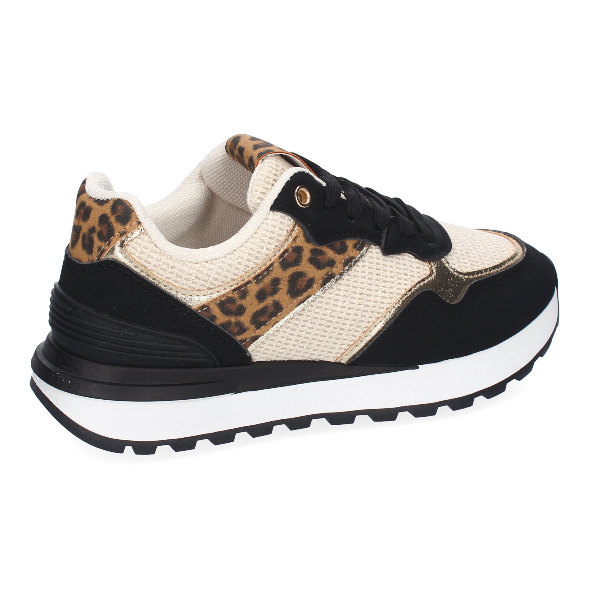 Zapatillas Bicolor Casual Para Mujer