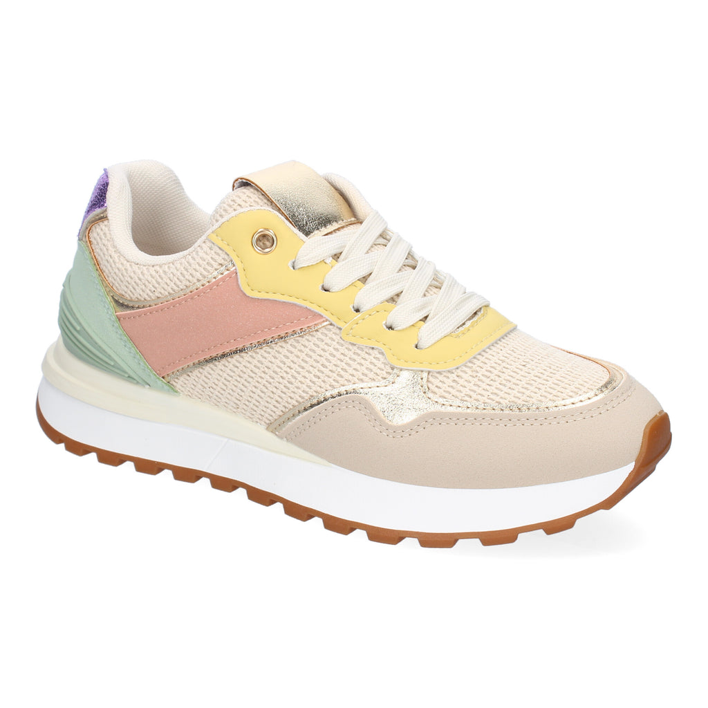 Zapatillas Bicolor Casual Para Mujer