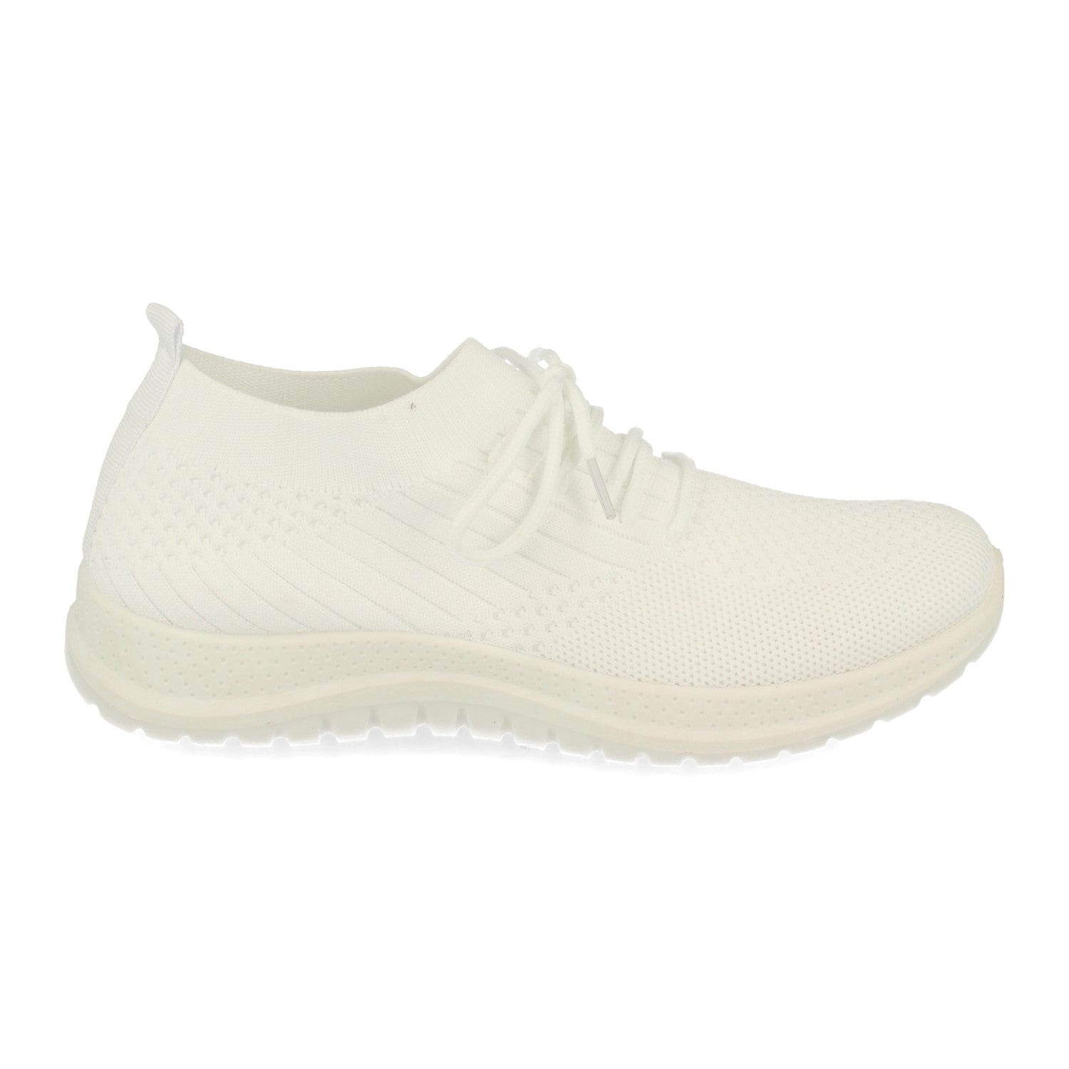 Zapatillas Blancas Casual Comodas Para Mujer