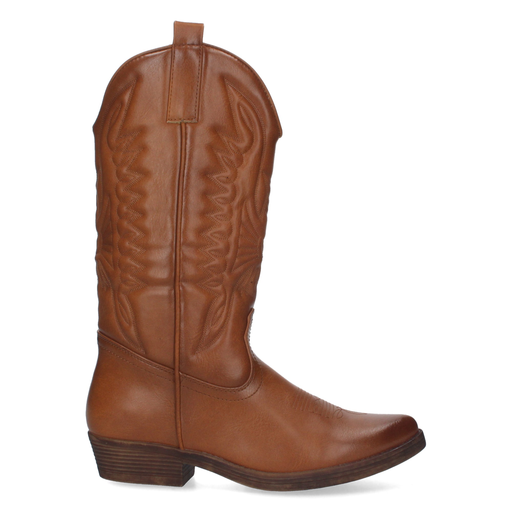 Bota Cowboy De Tacon Comoda Para Mujer