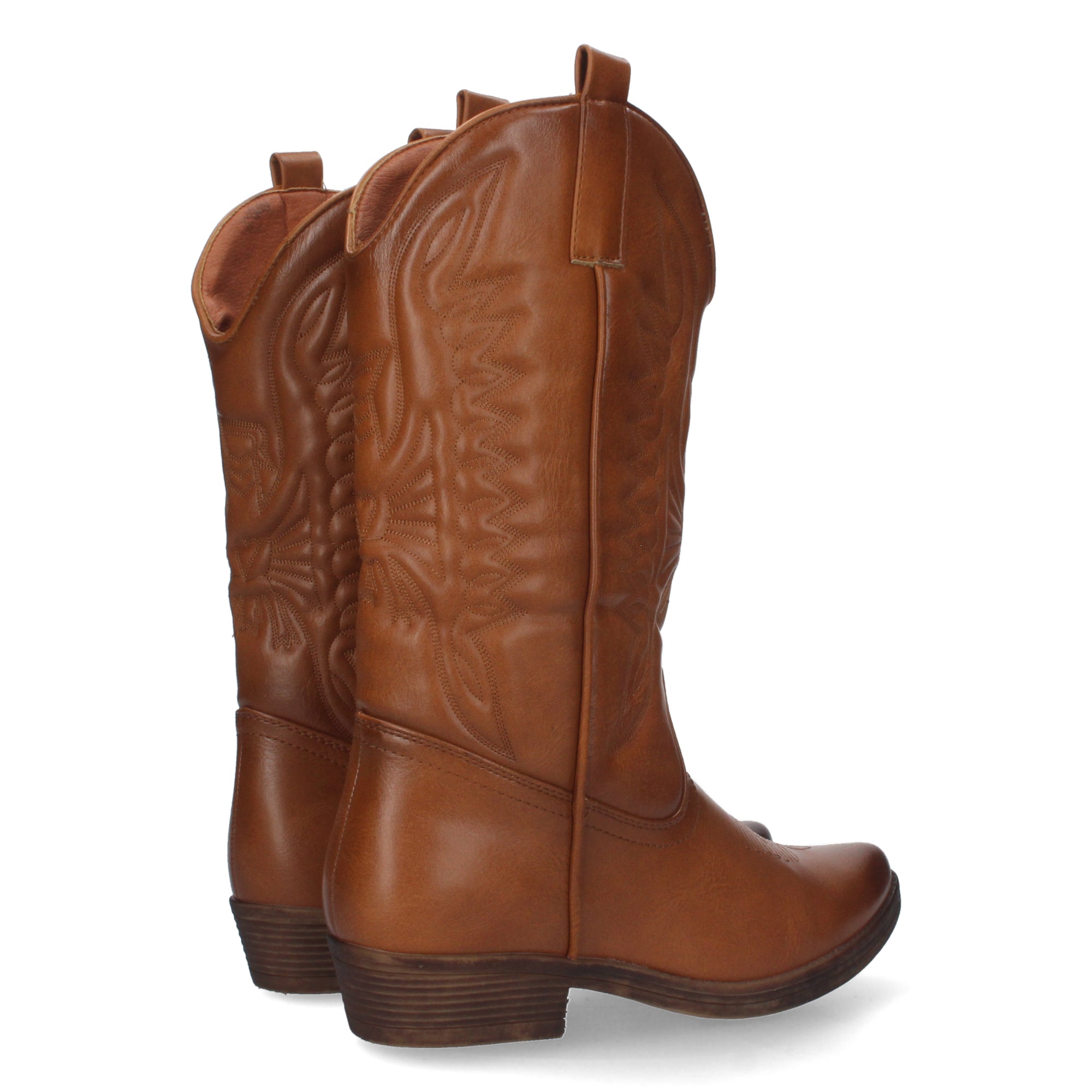 Bota Cowboy De Tacon Comoda Para Mujer