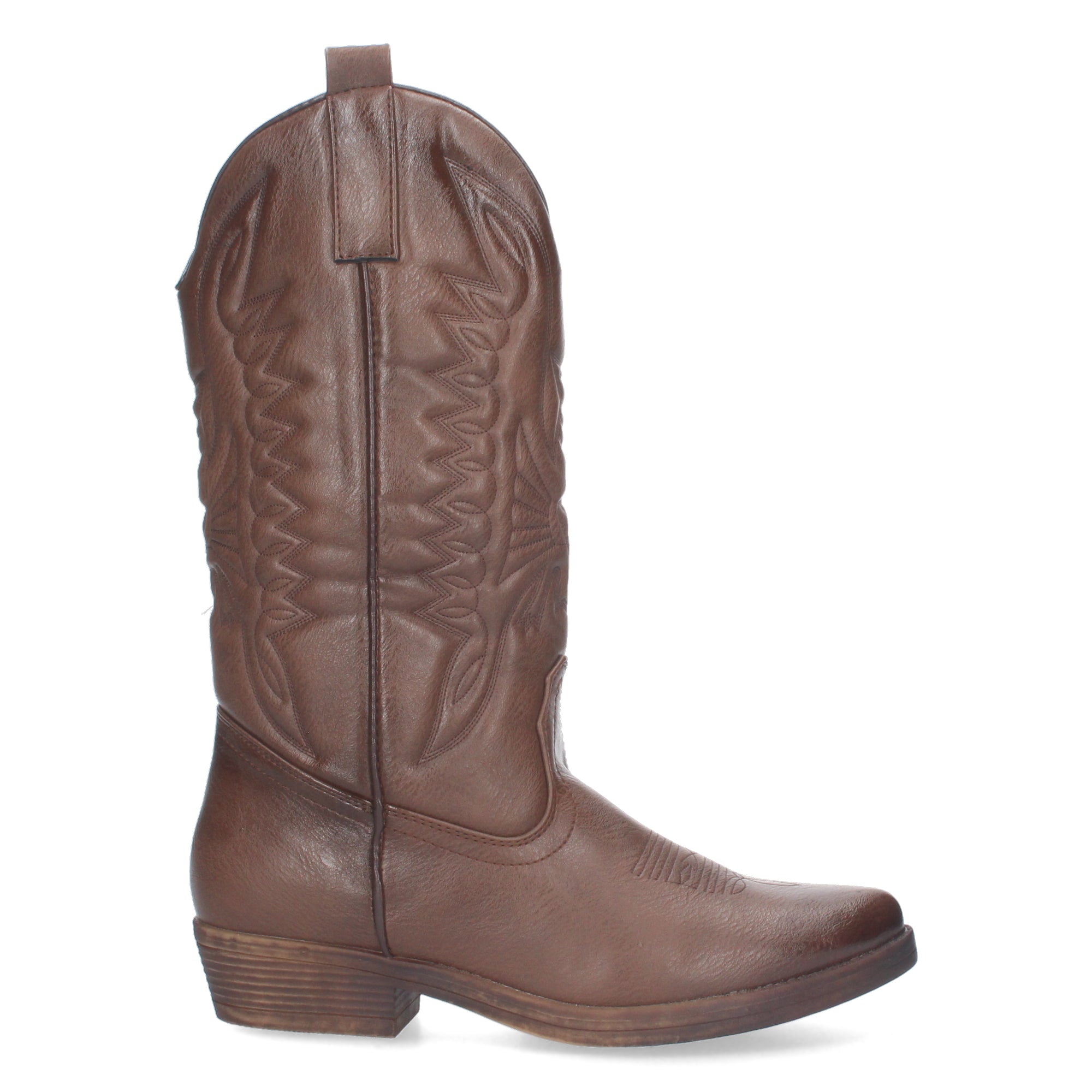 Bota Cowboy de Tacón Comoda para Mujer