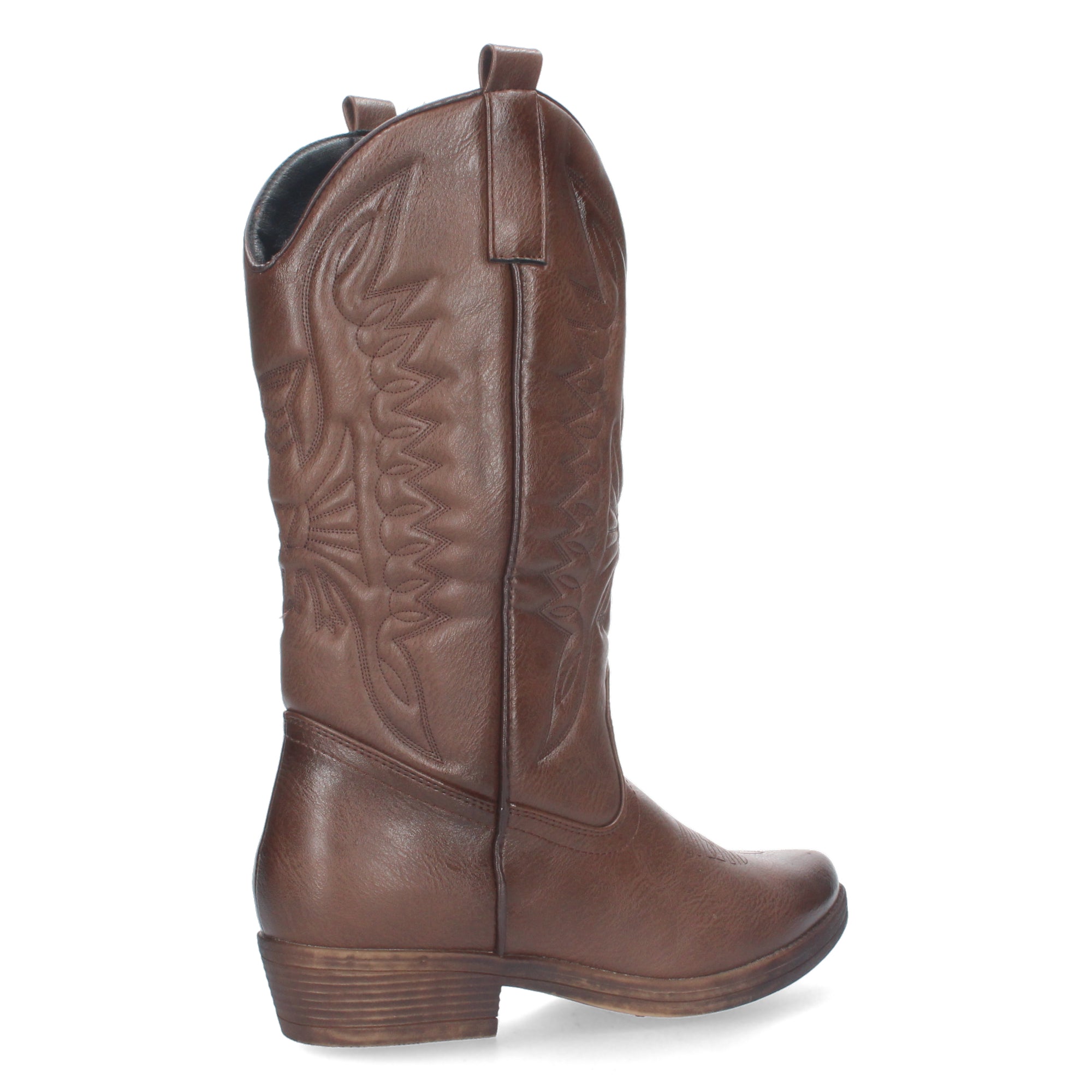 Bota Cowboy de Tacón Comoda para Mujer