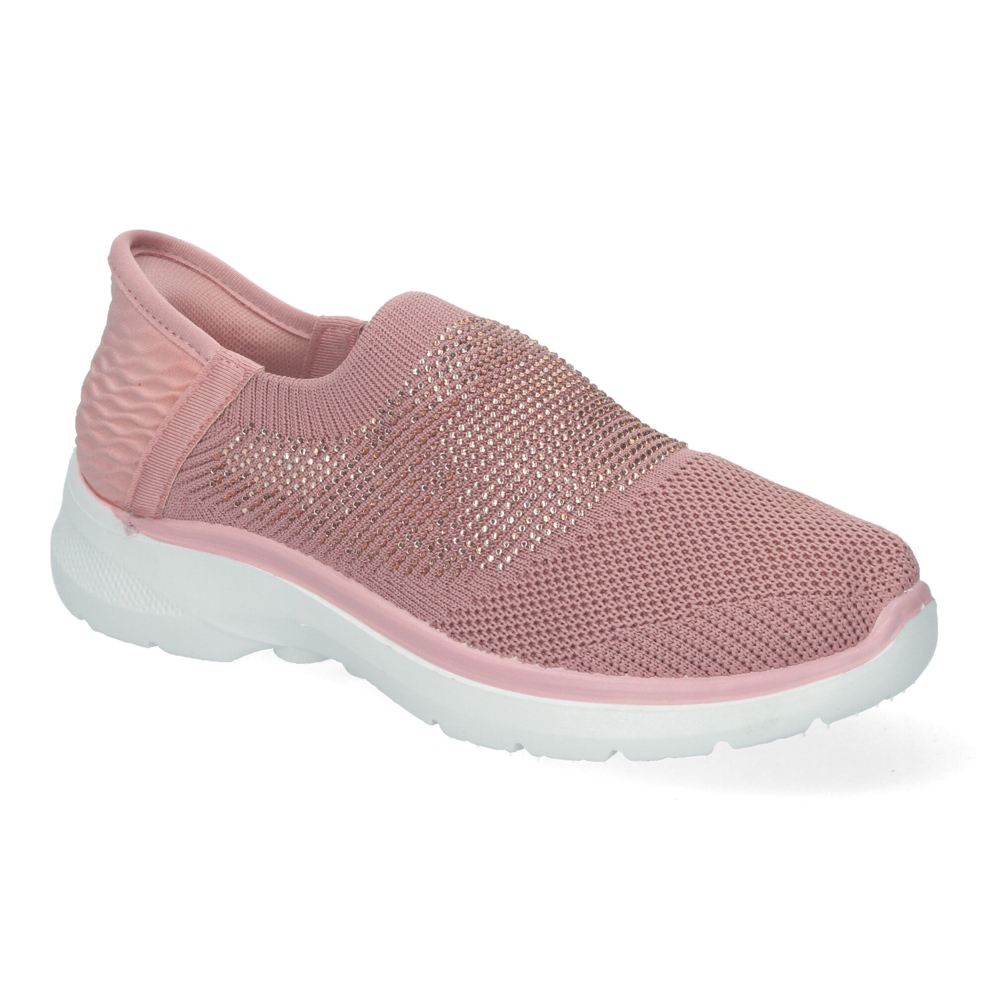 Zapatillas Deportivas Rosas Planas Comodas Para Mujer