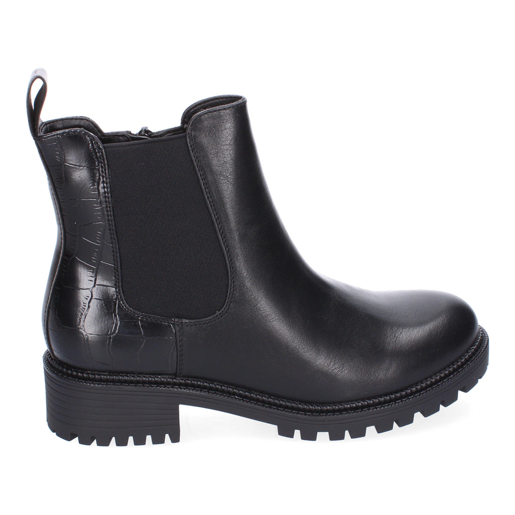 Botin De Tacon Dentado Para Mujer