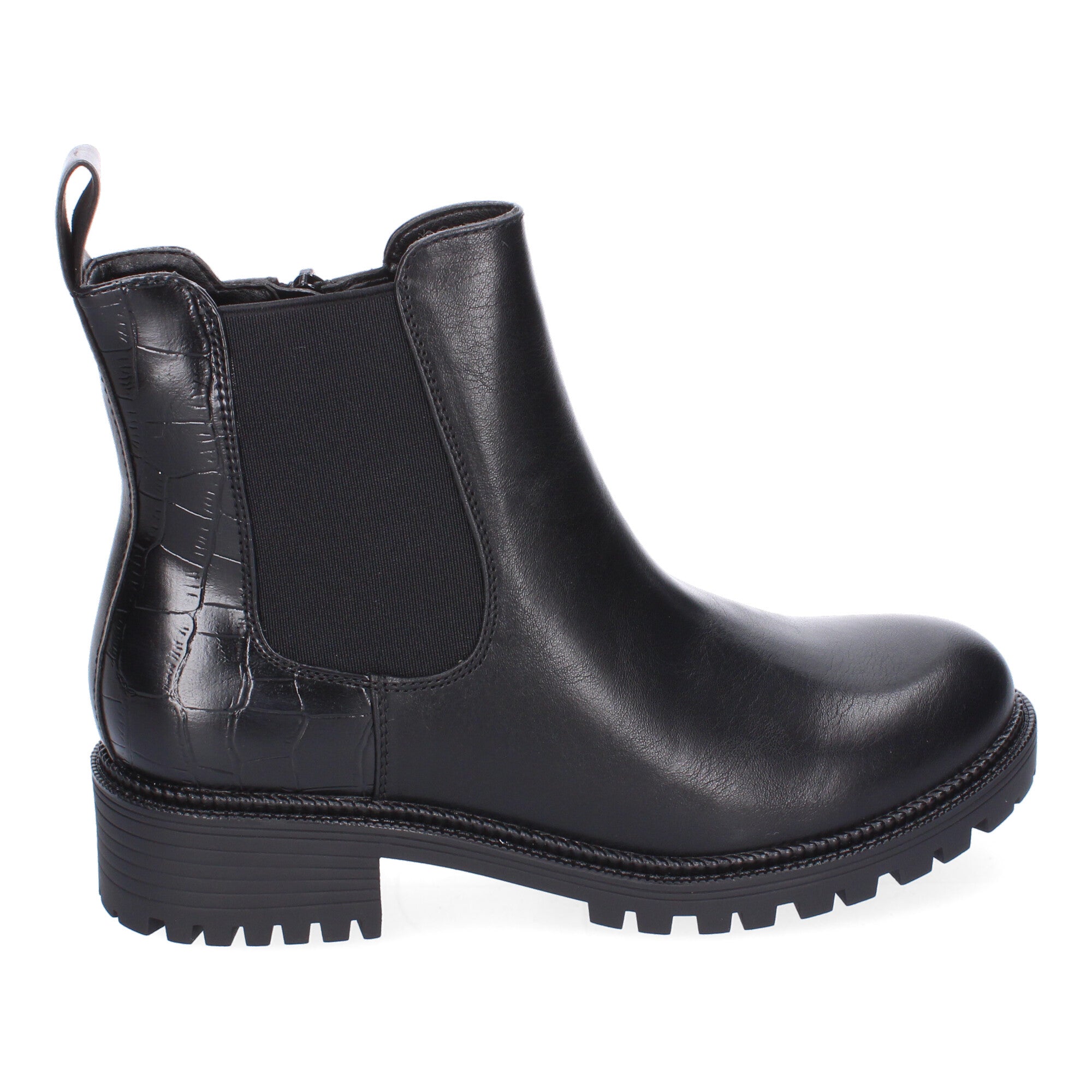 Botin De Tacon Dentado Para Mujer