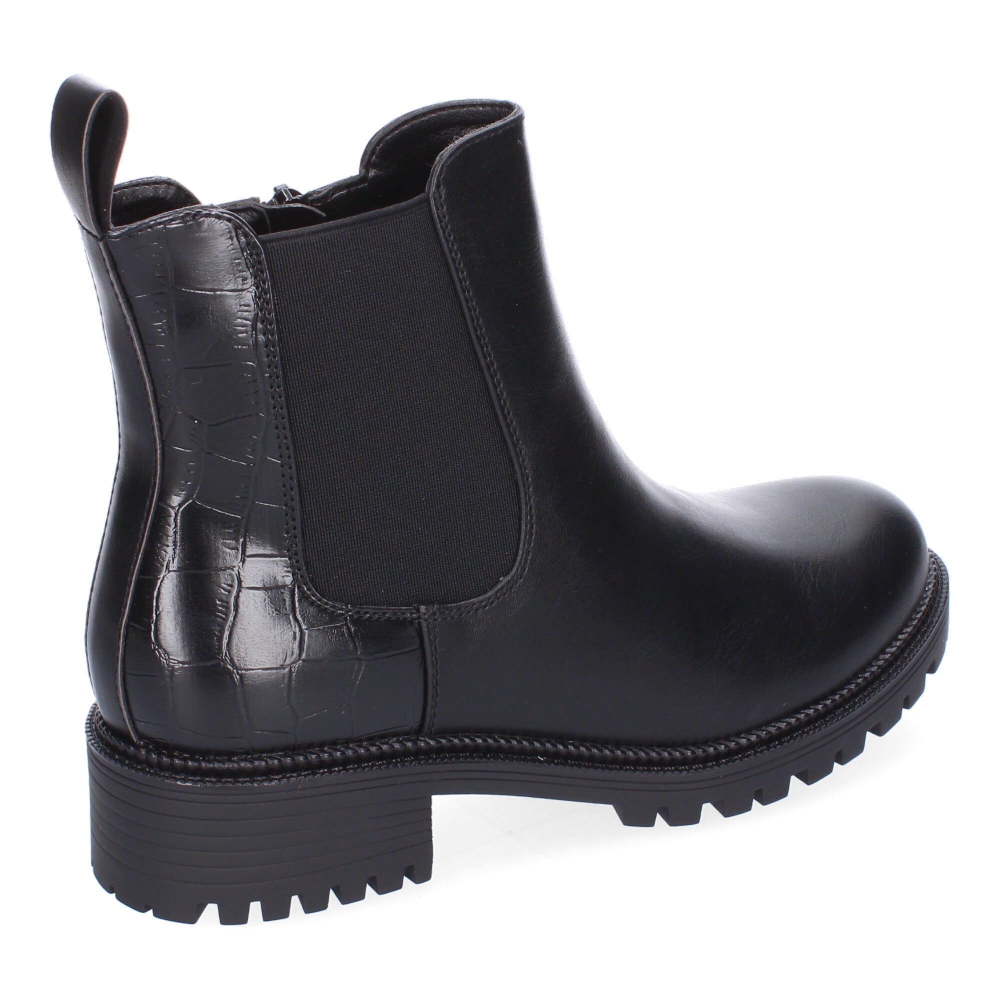 Botin De Tacon Dentado Para Mujer