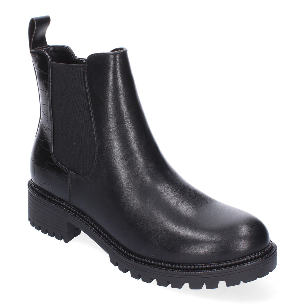 Botin De Tacon Dentado Para Mujer