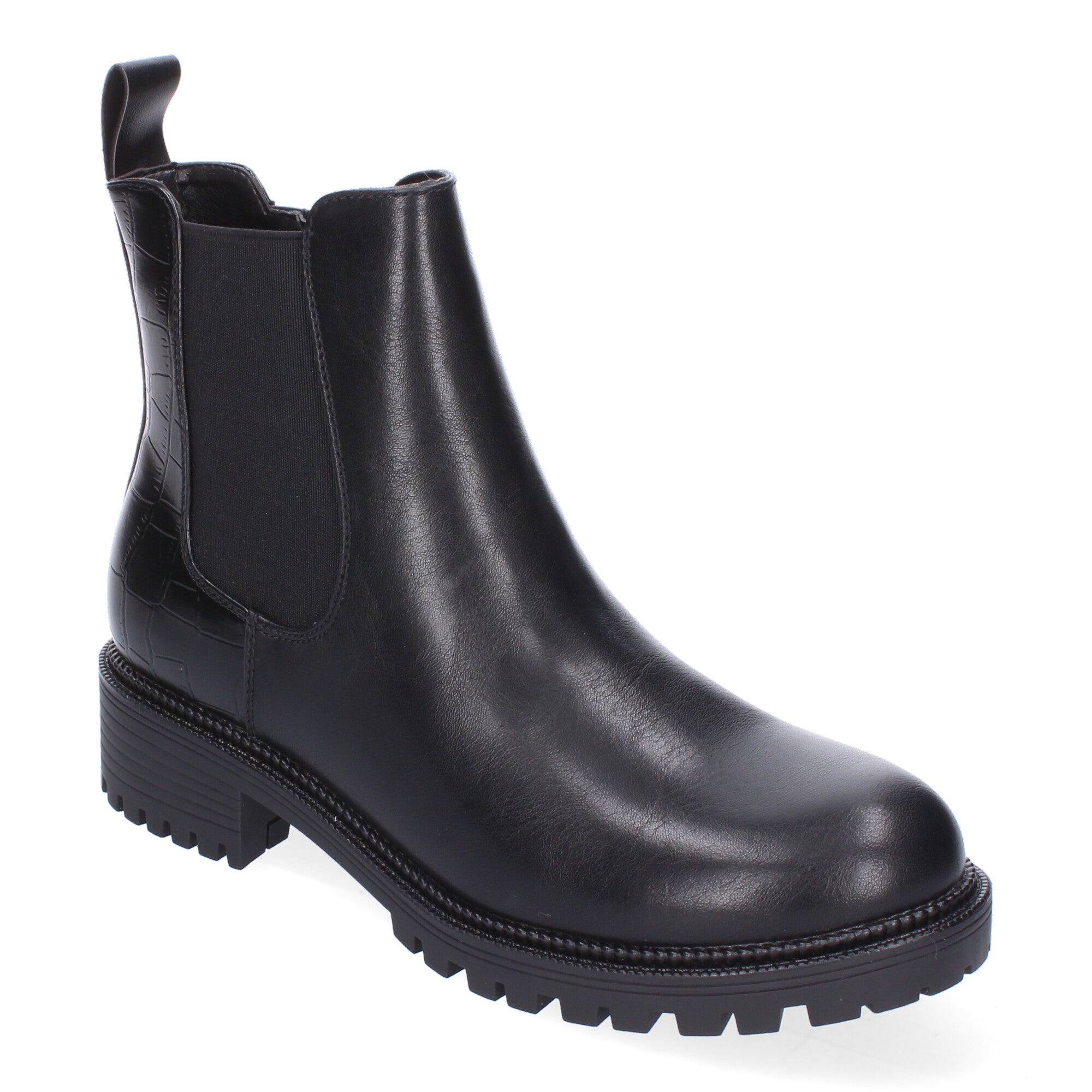 Botin De Tacon Dentado Para Mujer