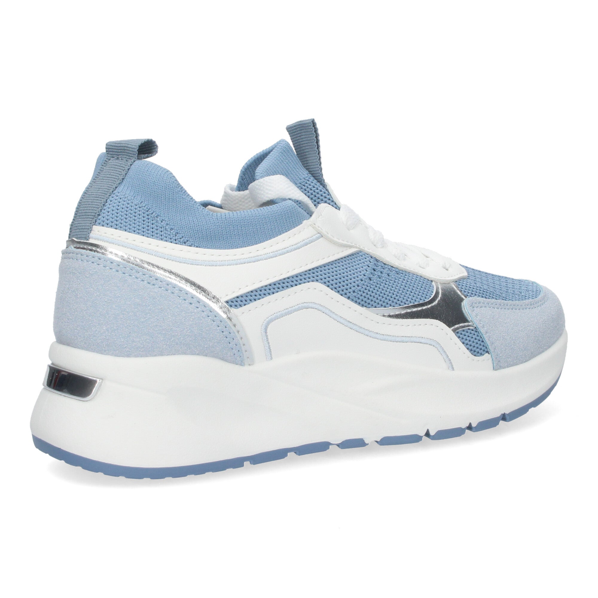 Zapatillas Casual Con Plataforma Dentada para Mujer