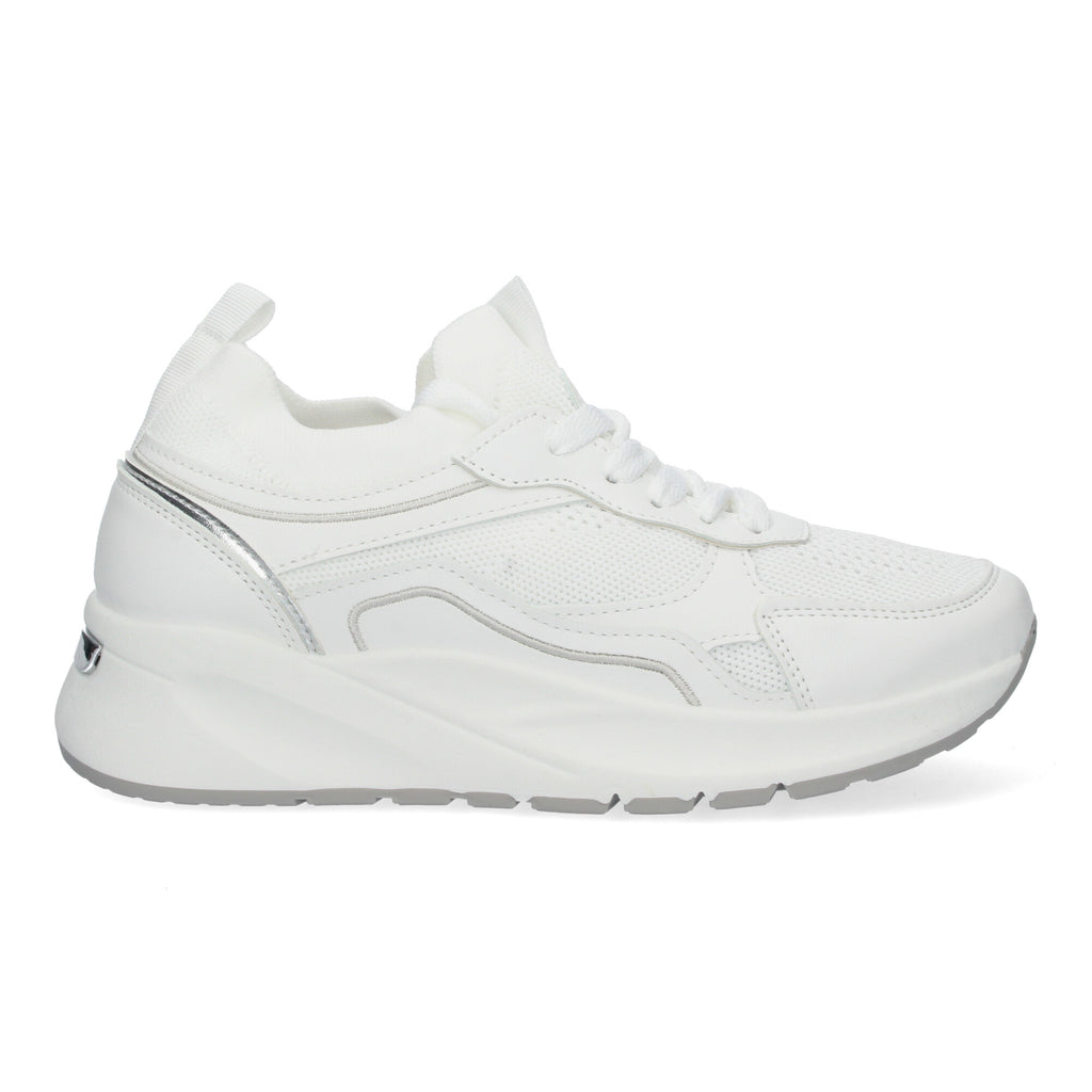 Zapatillas Casual Con Plataforma Dentada para Mujer