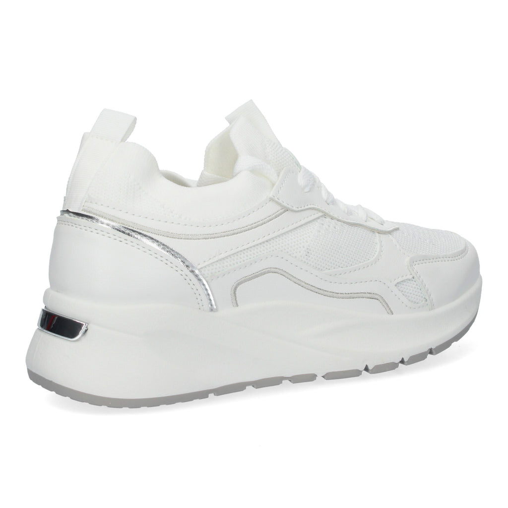 Zapatillas Casual Con Plataforma Dentada para Mujer