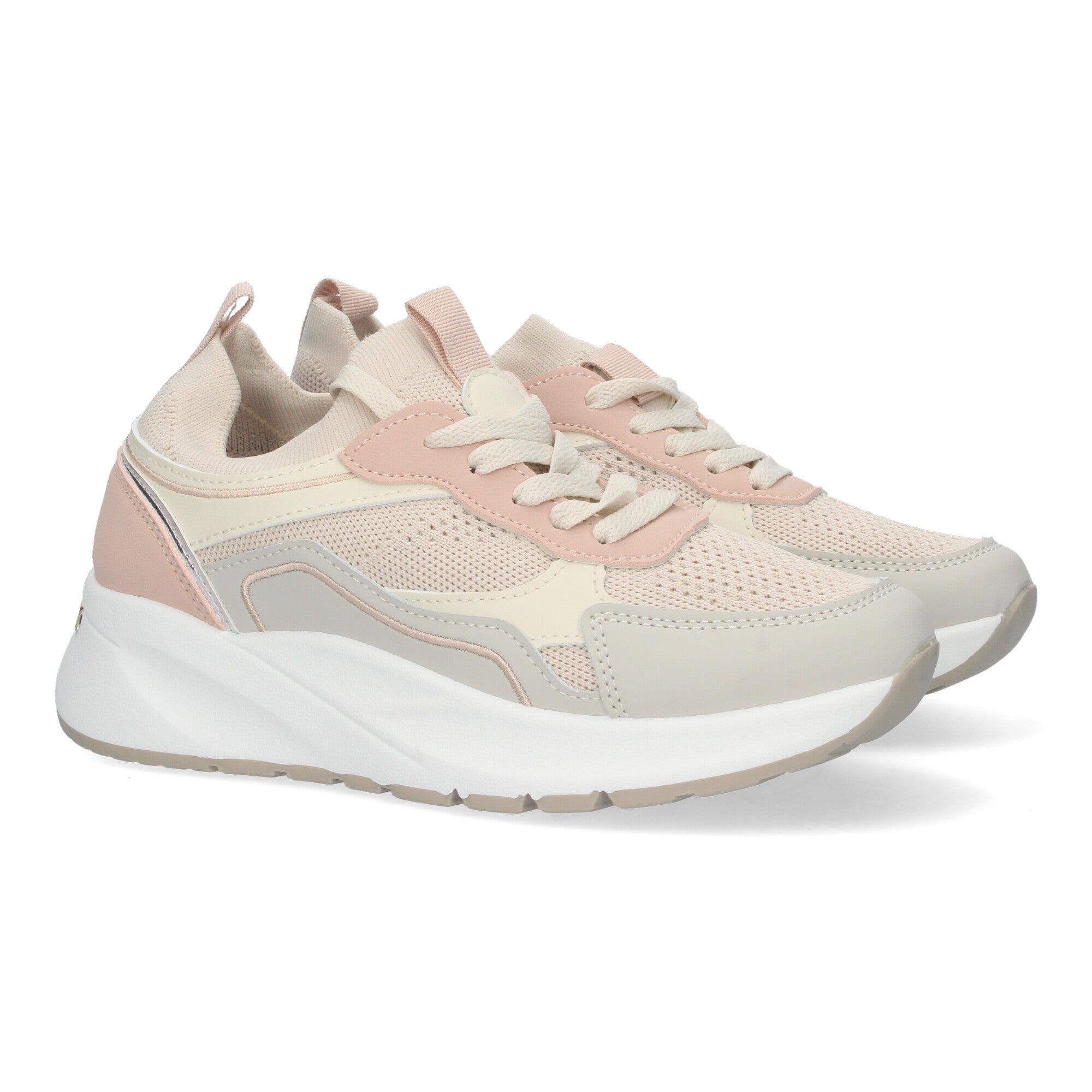 Zapatillas Casual Con Plataforma Dentada para Mujer