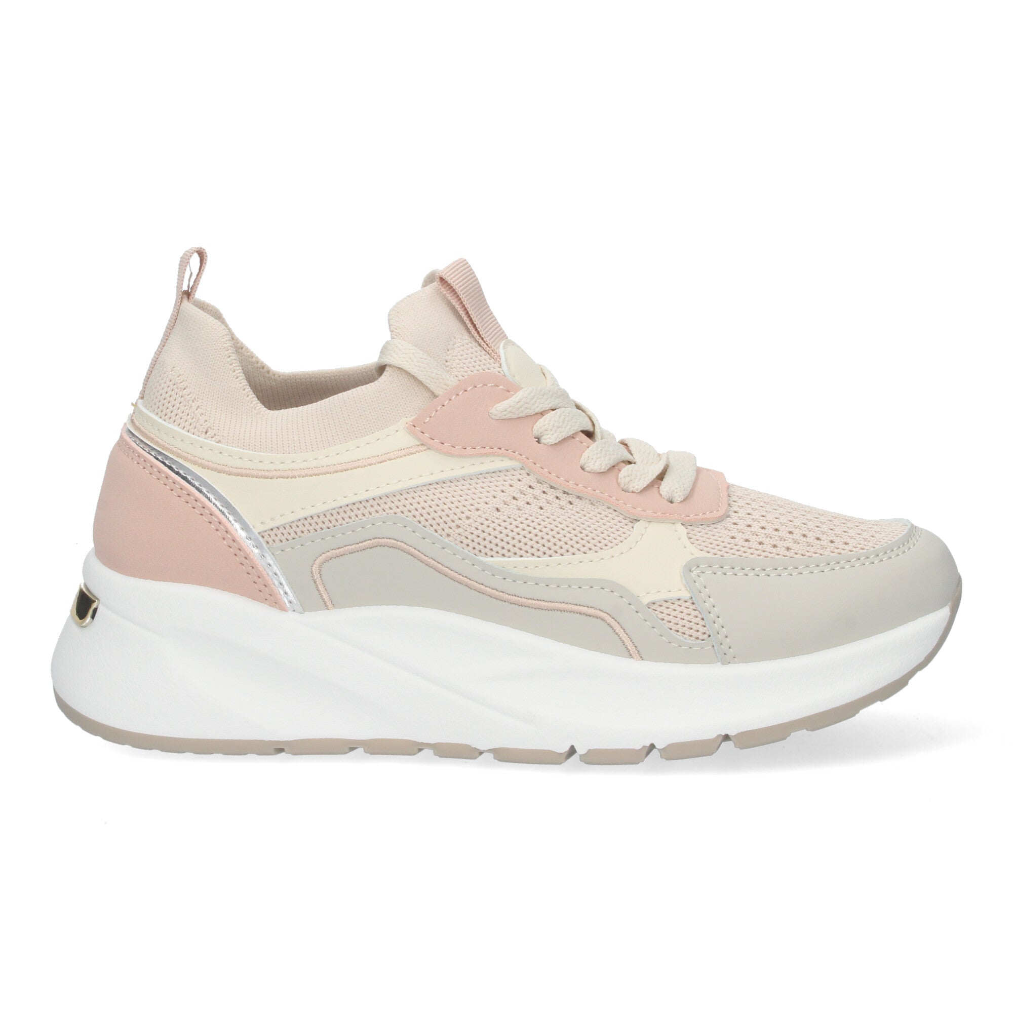 Zapatillas Casual Con Plataforma Dentada para Mujer
