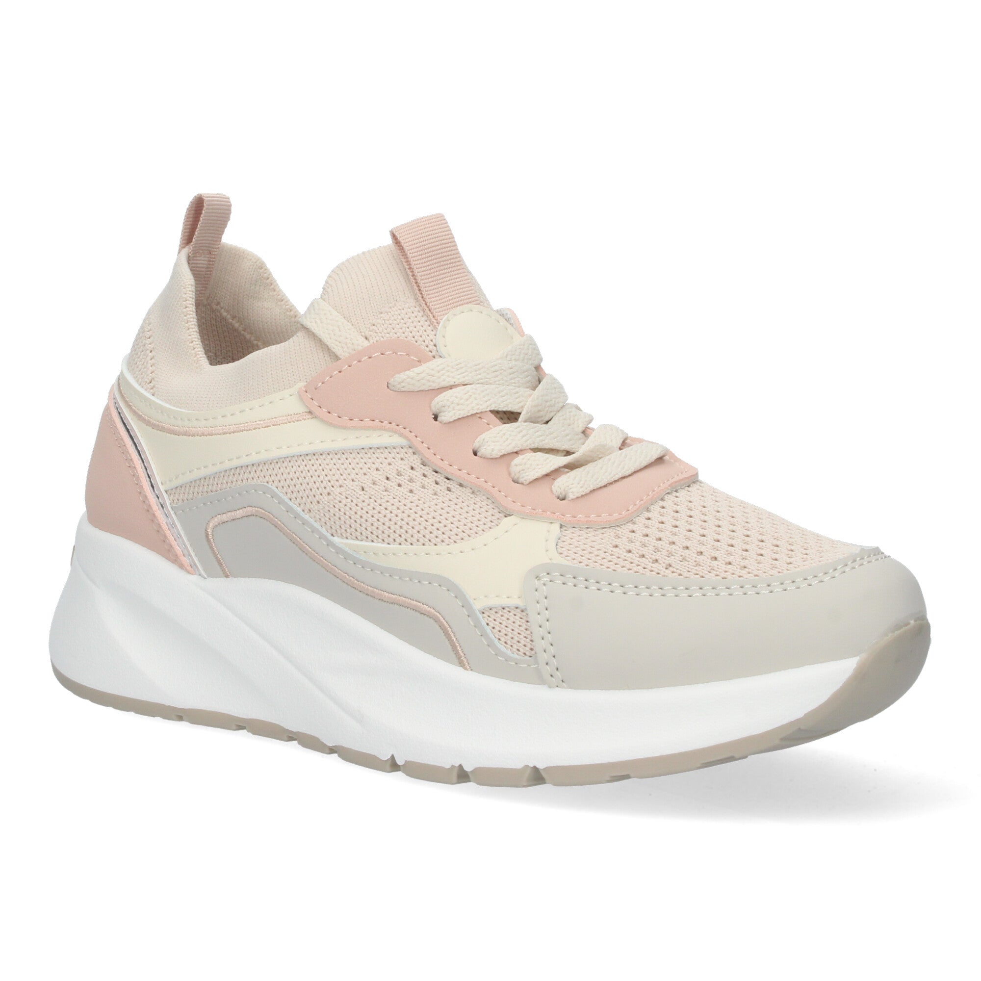 Zapatillas Casual Con Plataforma Dentada para Mujer