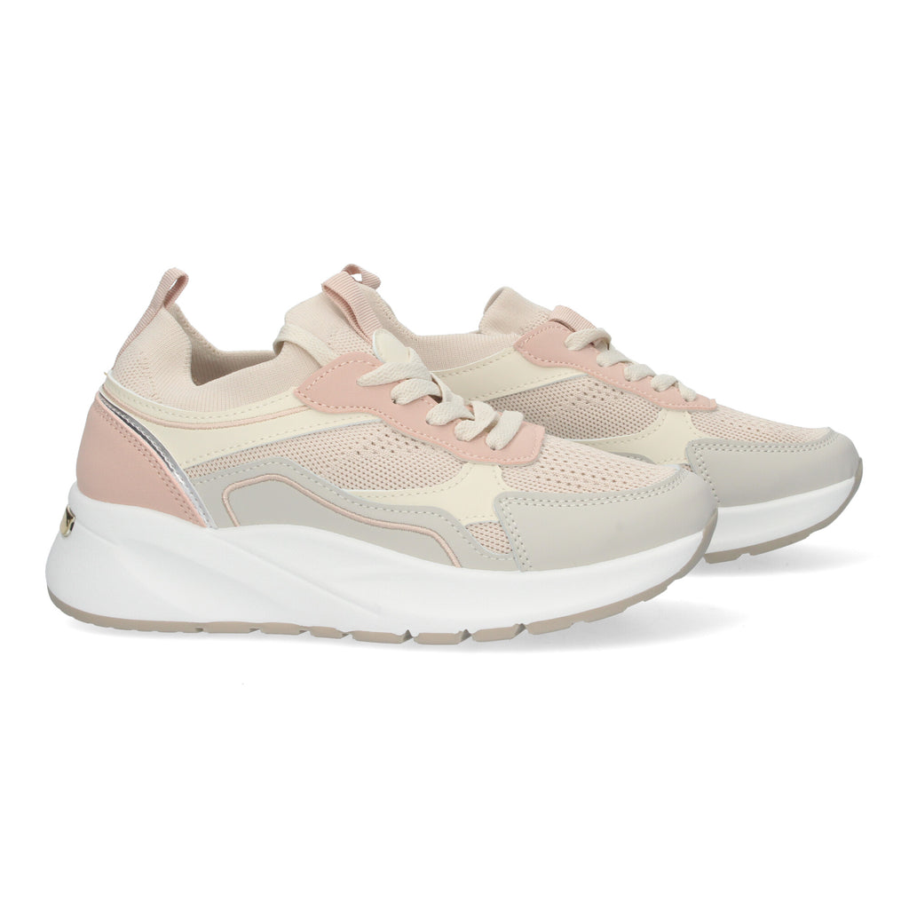 Zapatillas Casual Con Plataforma Dentada para Mujer