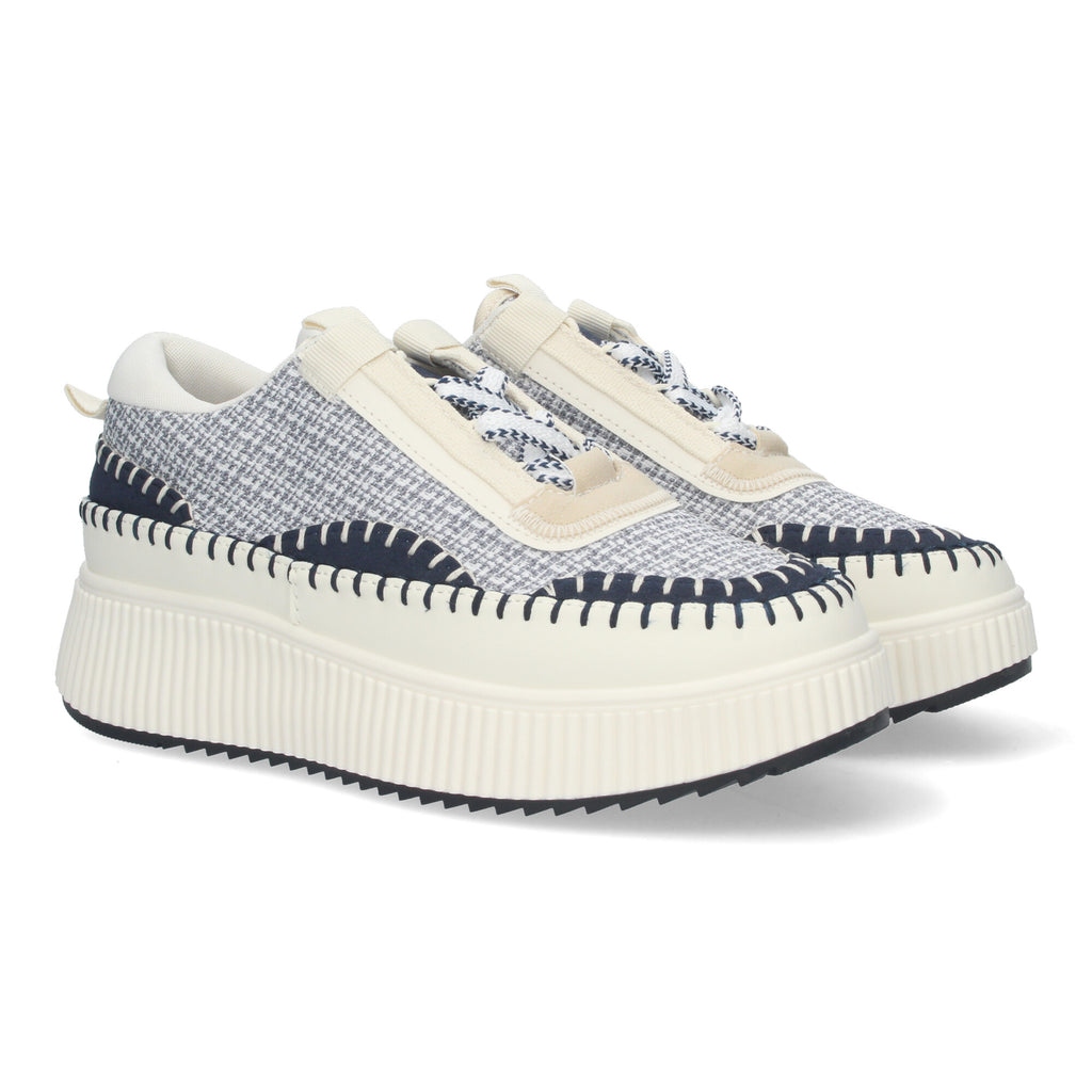 Zapatillas Casual Con Plataforma Dentada para Mujer