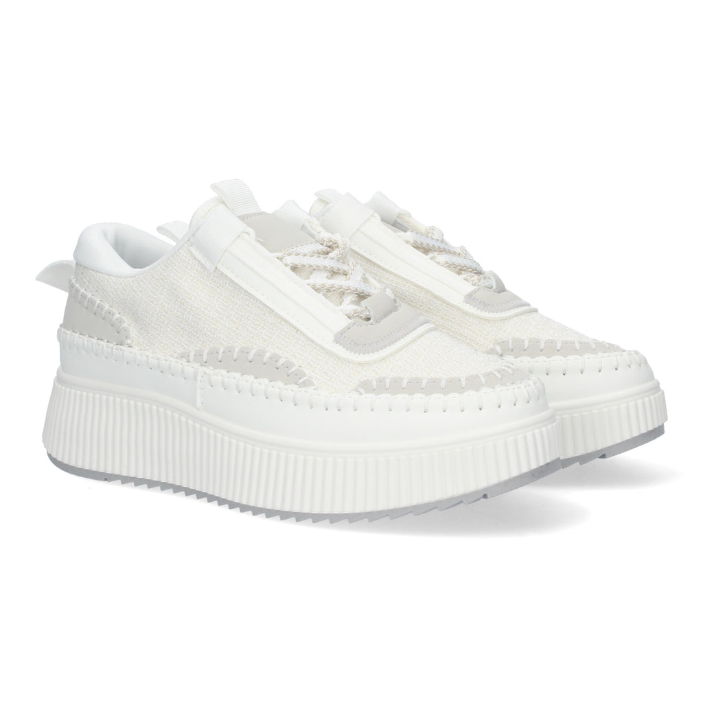 Zapatillas Casual Con Plataforma Dentada para Mujer