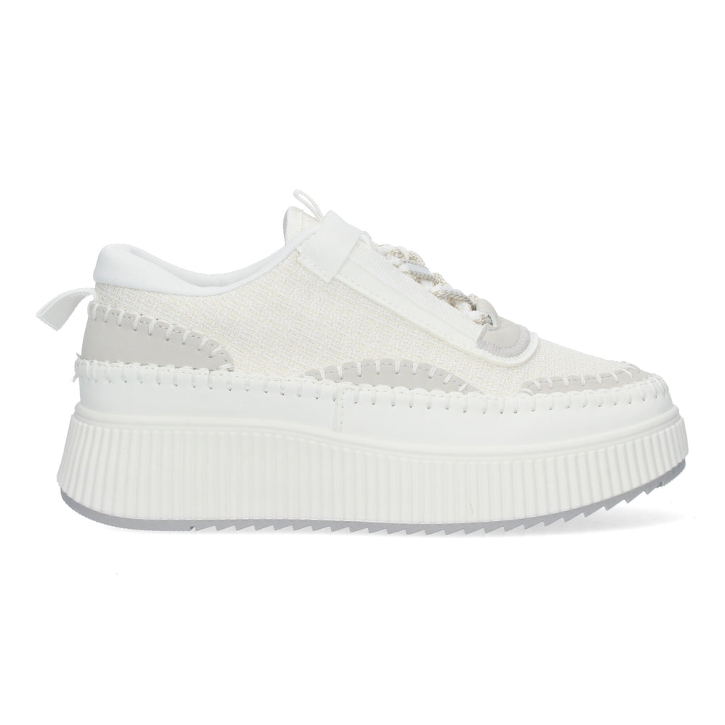 Zapatillas Casual Con Plataforma Dentada para Mujer